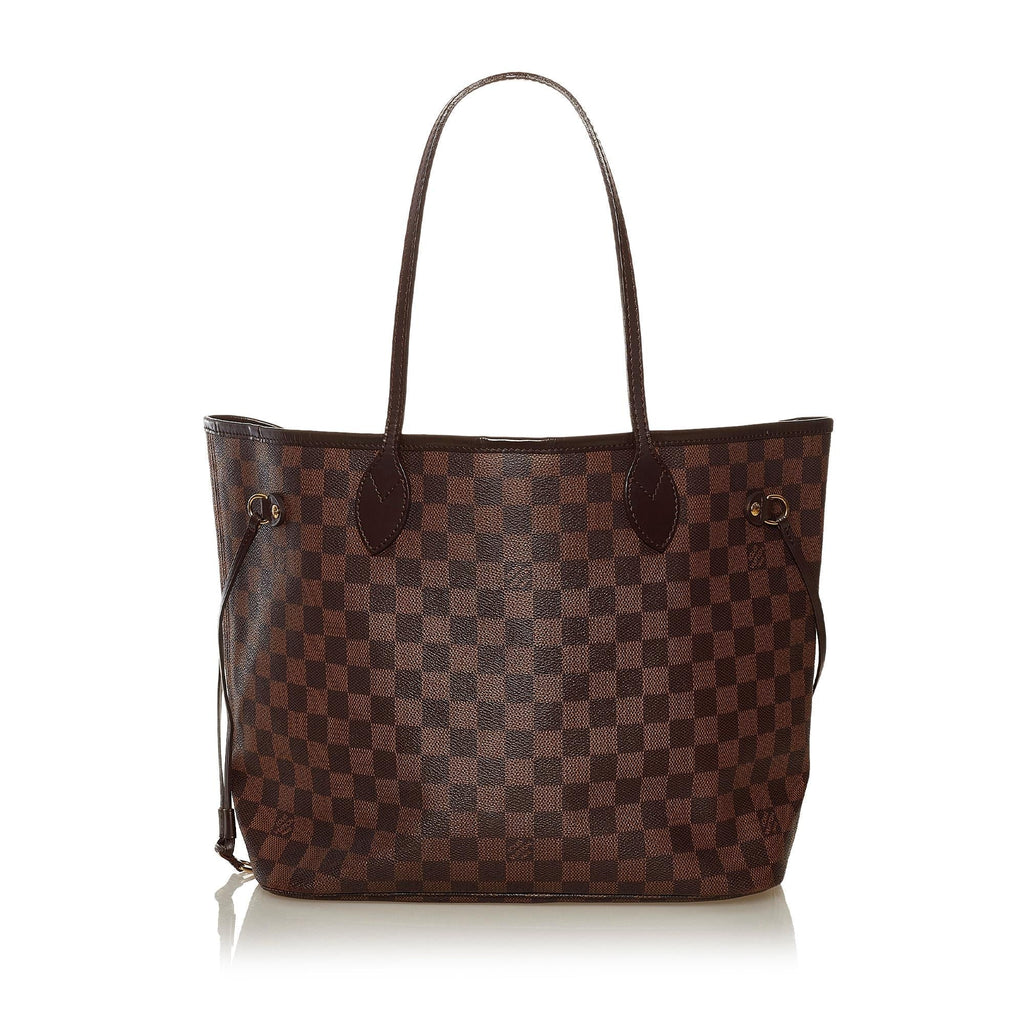 Louis Vuitton Damier Ebene Neverfull MM (SHG-34508)