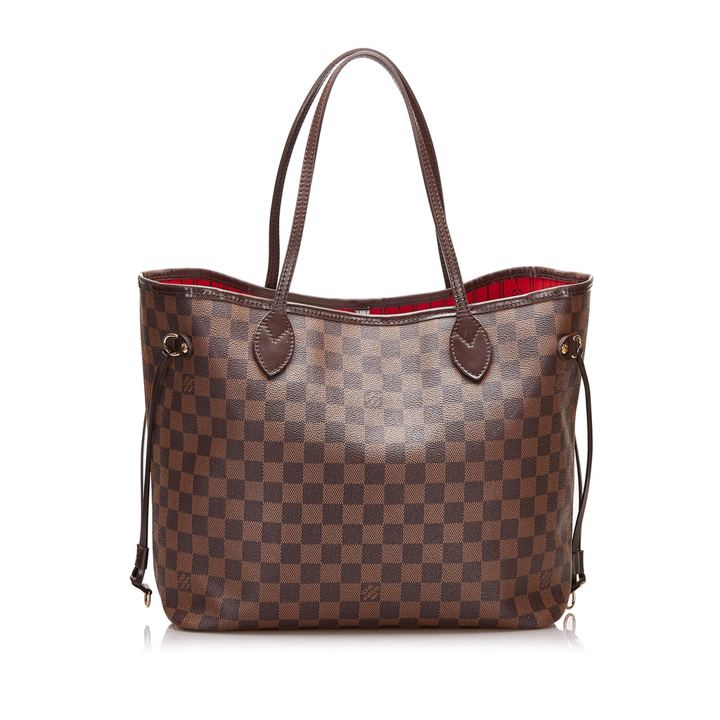 Louis Vuitton Damier Ebene Neverfull MM (SHG-35464)