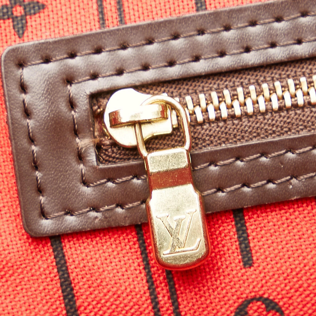 Louis Vuitton Damier Ebene Neverfull MM (SHG-35464)
