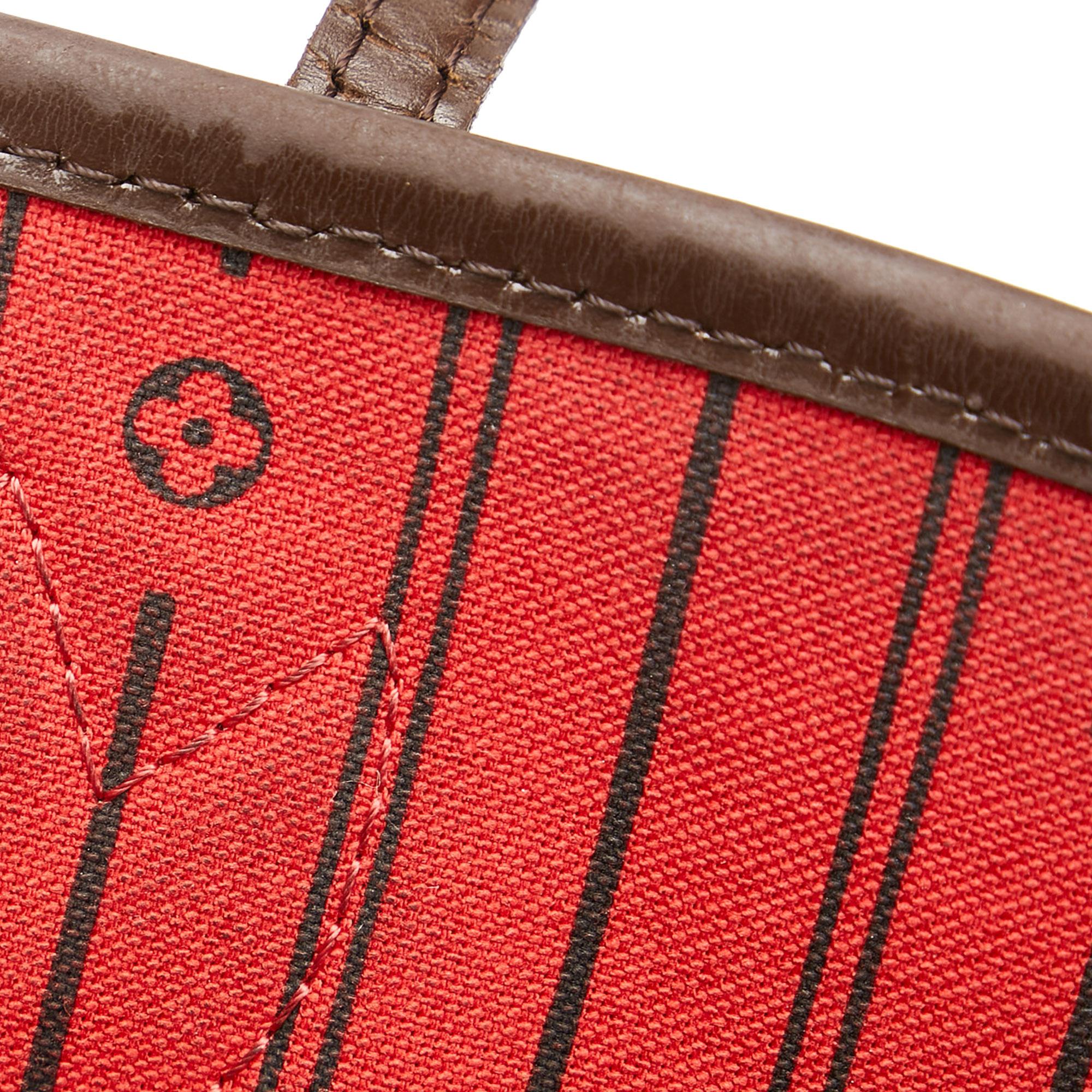 Louis Vuitton Damier Ebene Neverfull MM (SHG-35464)