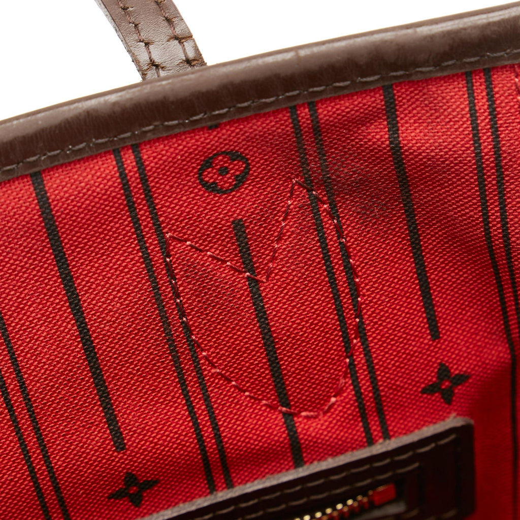 Louis Vuitton Damier Ebene Neverfull MM (SHG-35464)