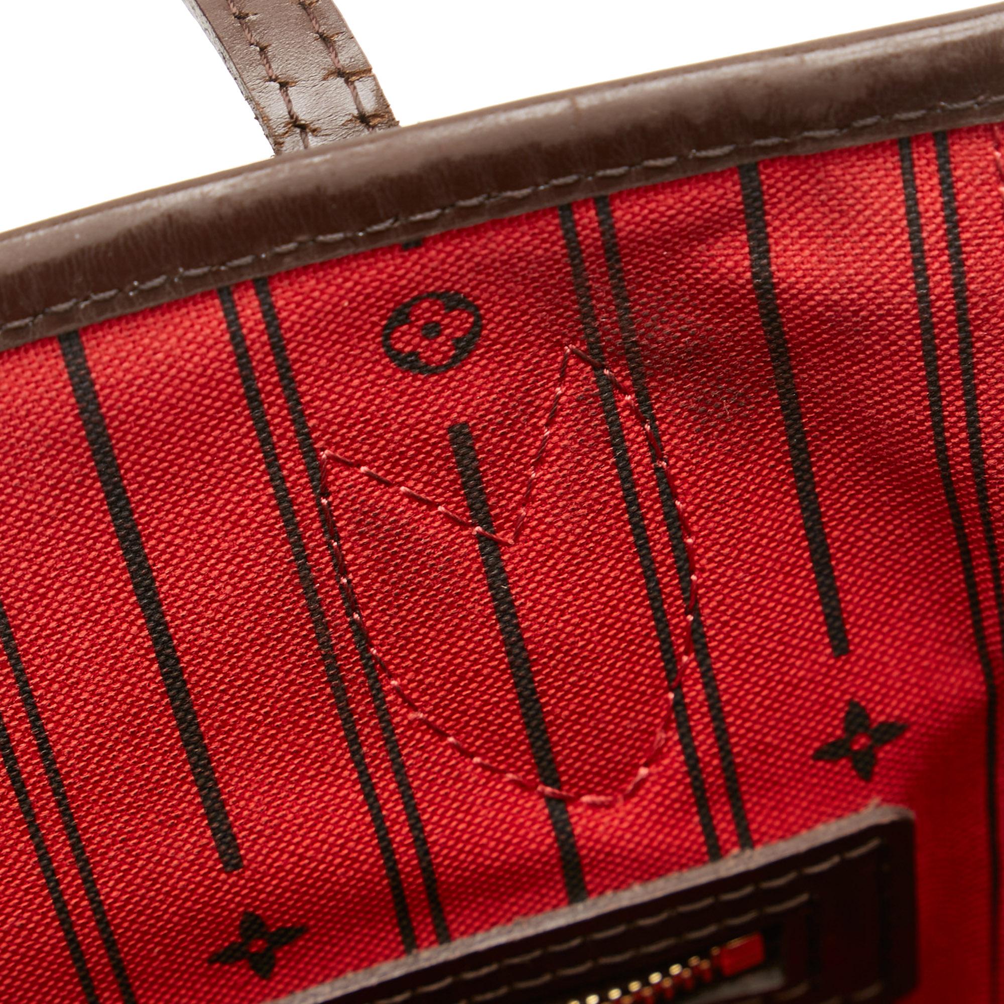 Louis Vuitton Damier Ebene Neverfull MM (SHG-35464)