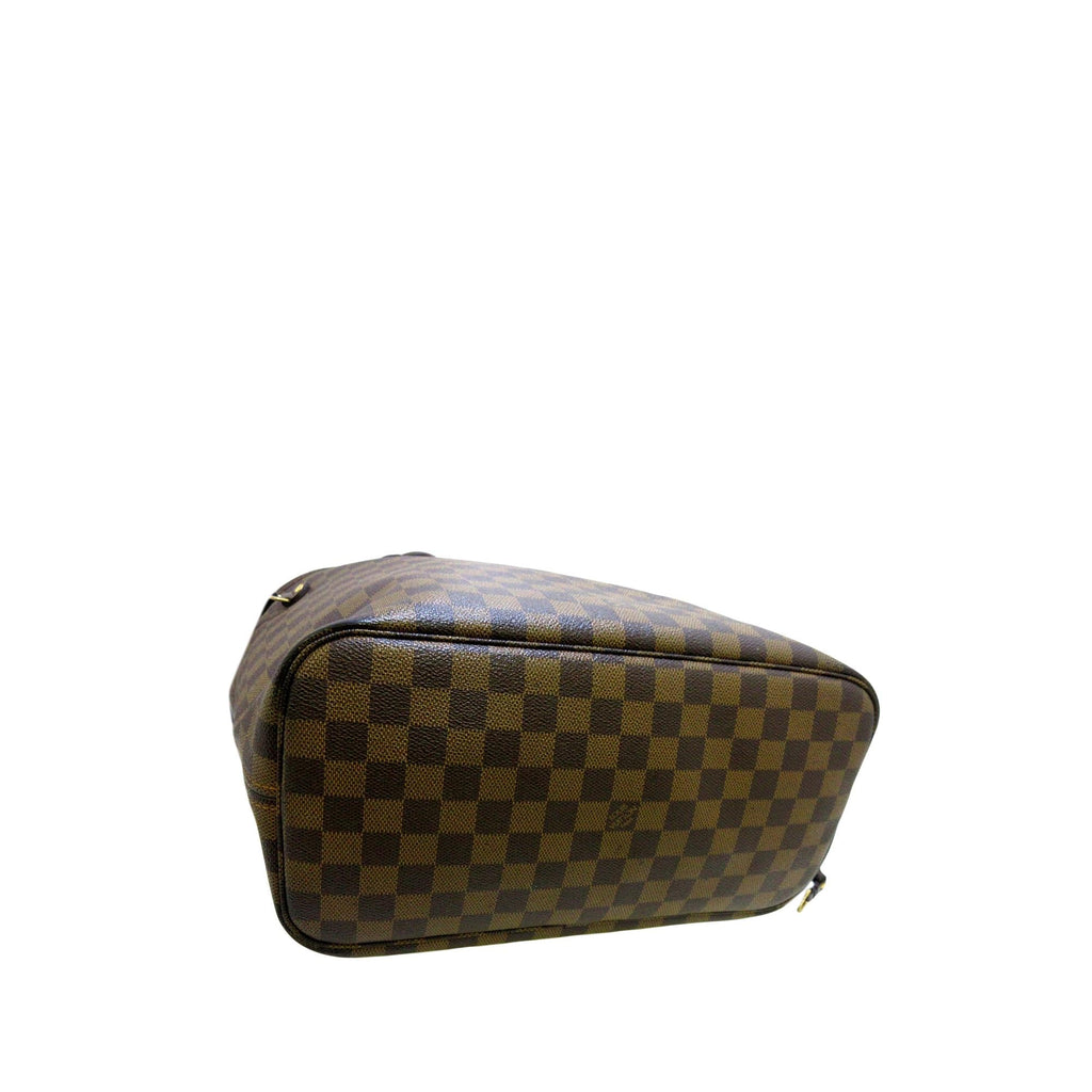 Louis Vuitton Damier Ebene Neverfull MM (SHG-36266)