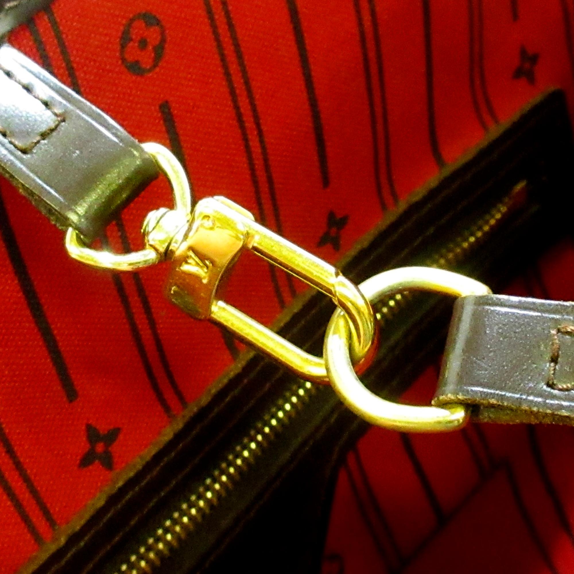 Louis Vuitton Damier Ebene Neverfull MM (SHG-36266)