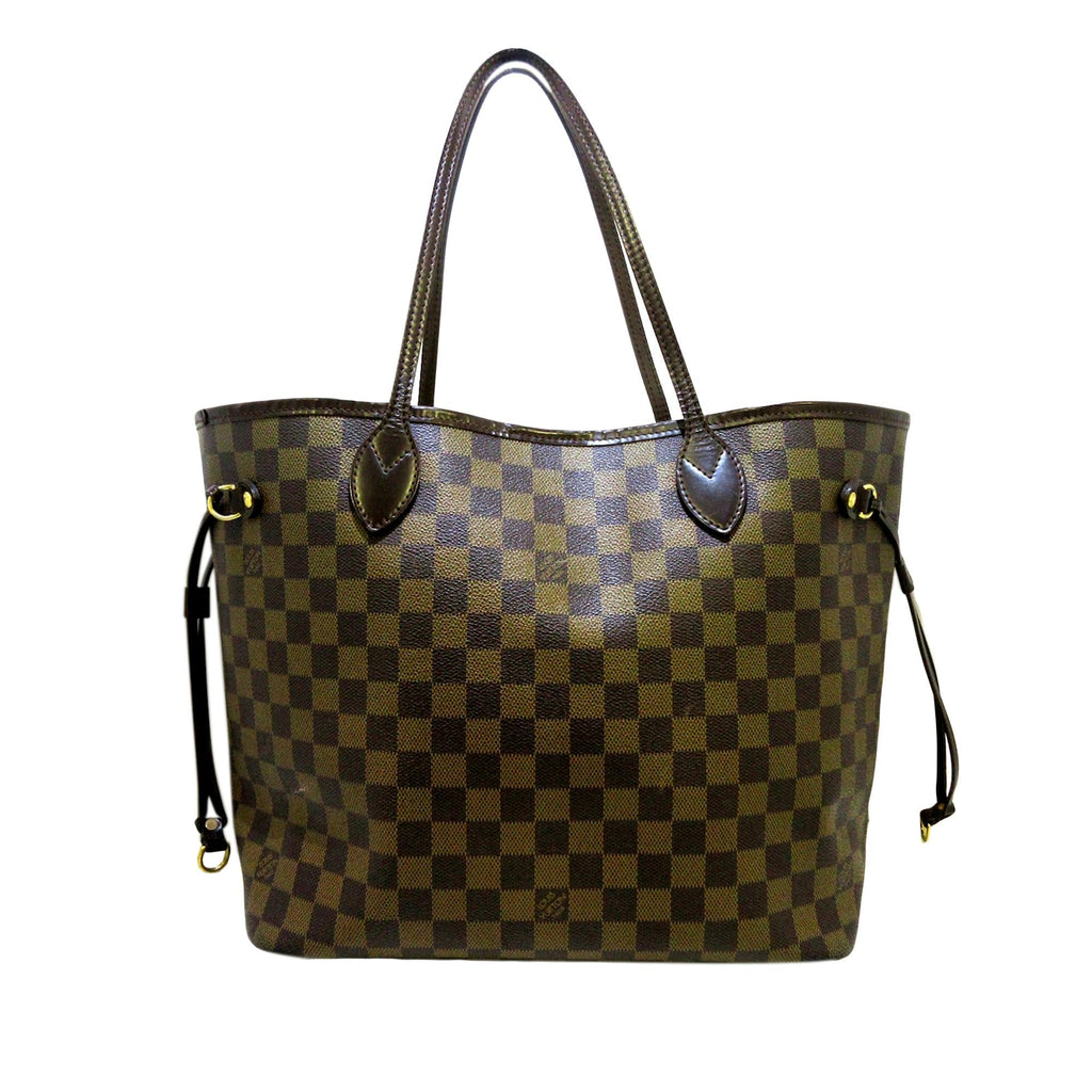 Louis Vuitton Damier Ebene Neverfull MM (SHG-36266)