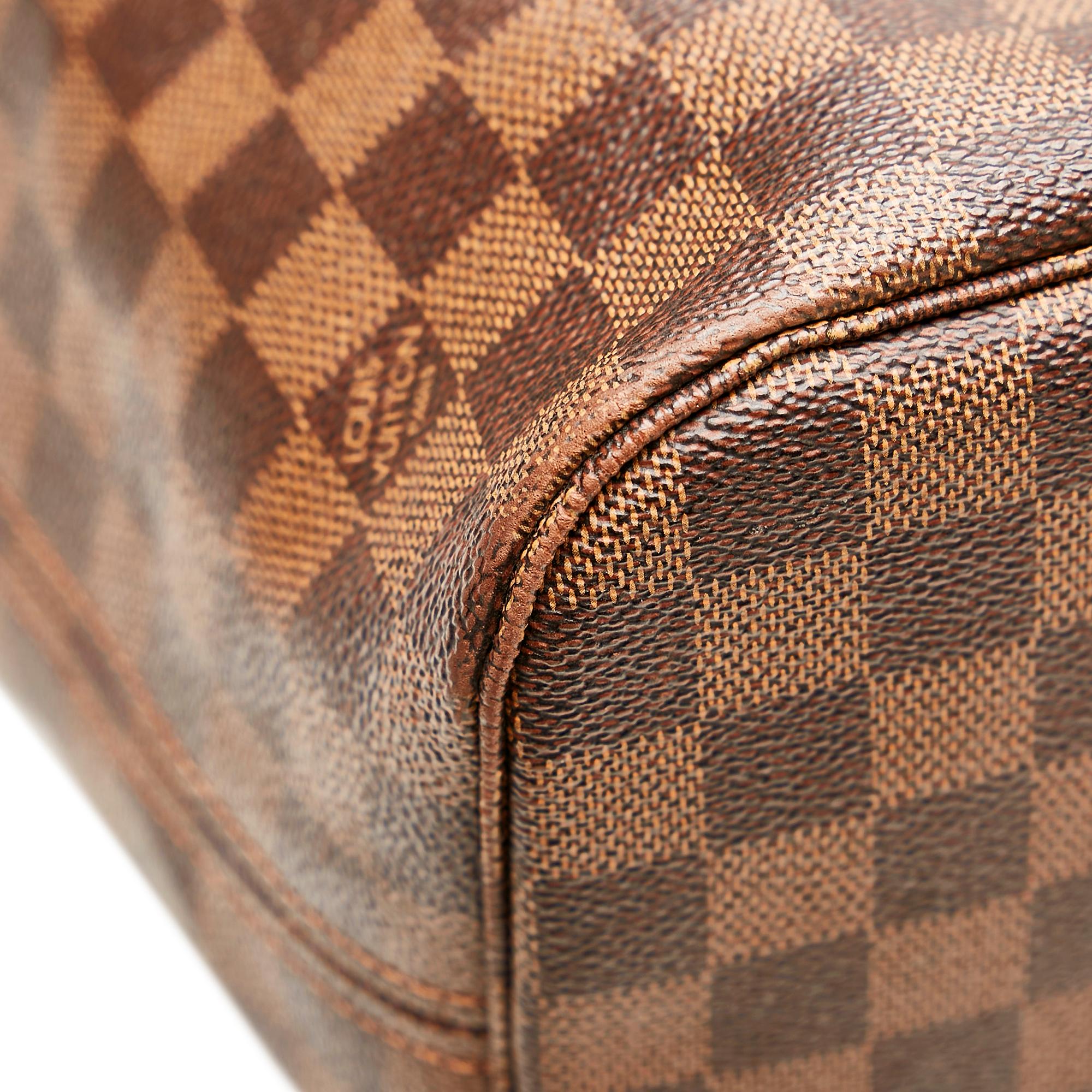 Louis Vuitton Damier Ebene Neverfull MM (SHG-36535)