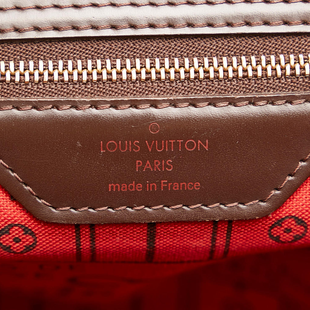 Louis Vuitton Damier Ebene Neverfull MM (SHG-37089)