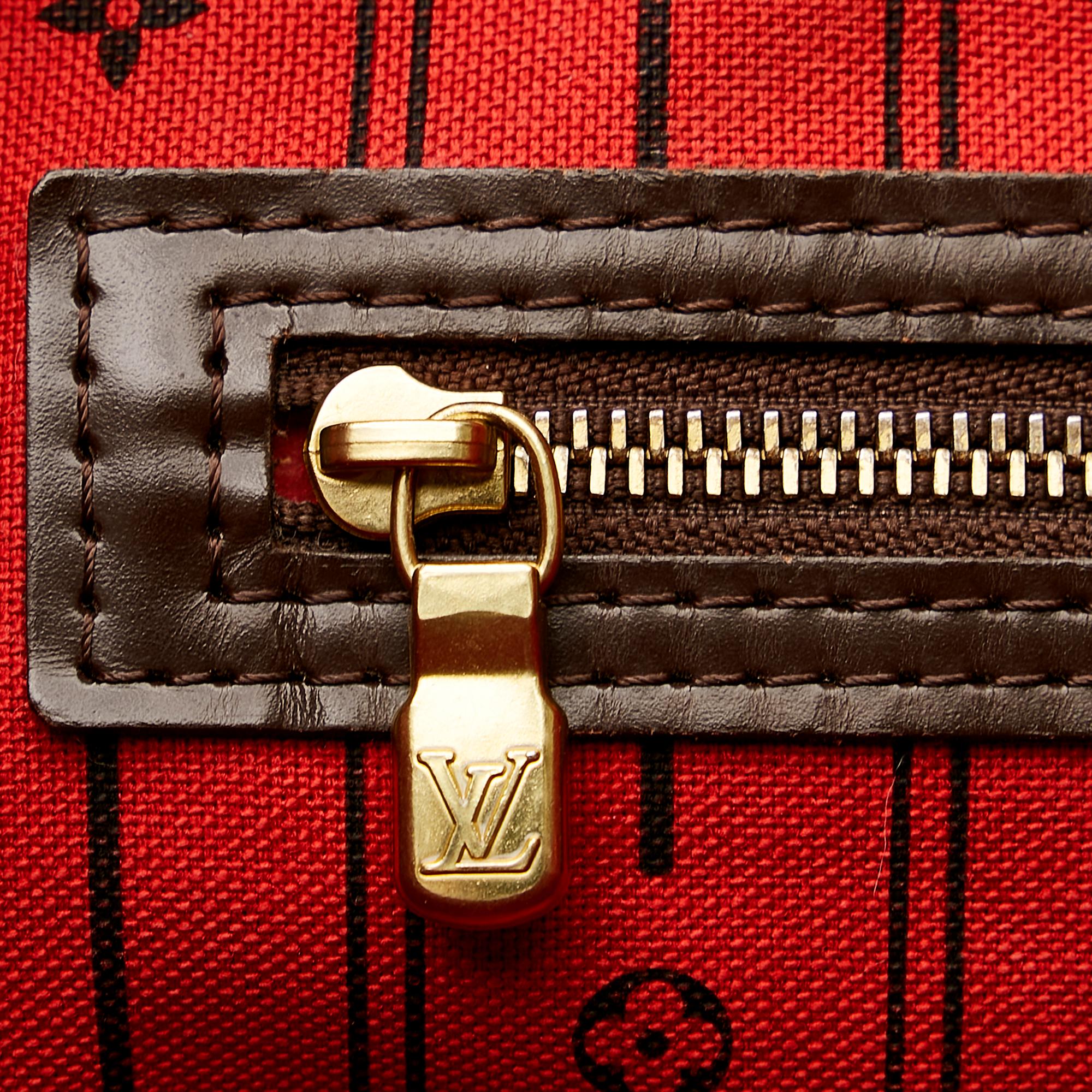 Louis Vuitton Damier Ebene Neverfull MM (SHG-37251)