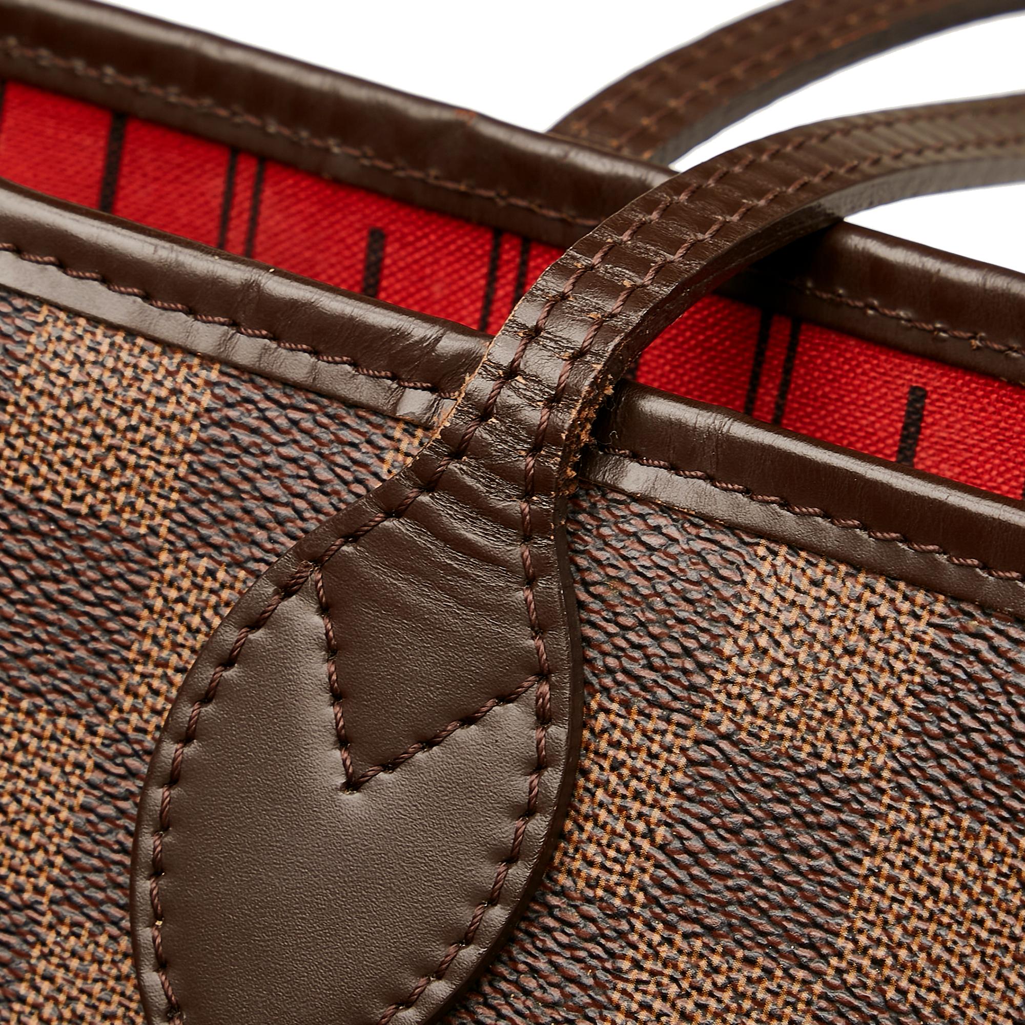 Louis Vuitton Damier Ebene Neverfull MM (SHG-37251)