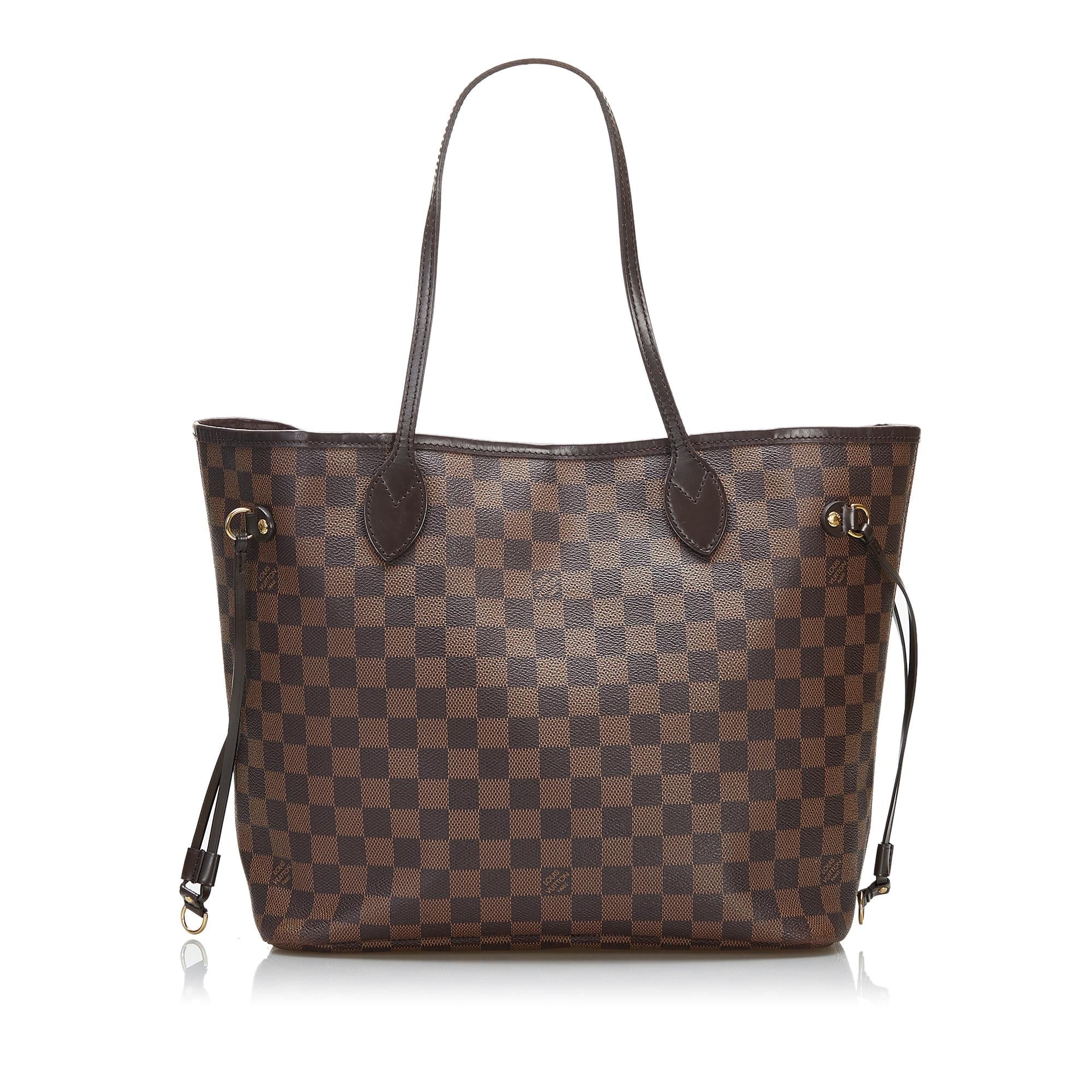 Louis Vuitton Damier Ebene Neverfull MM (SHG-RDWyhO)