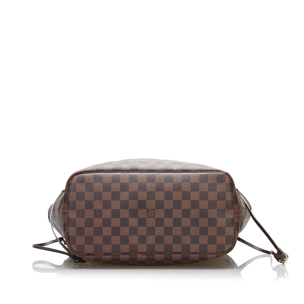 Louis Vuitton Damier Ebene Neverfull MM (SHG-RDWyhO)