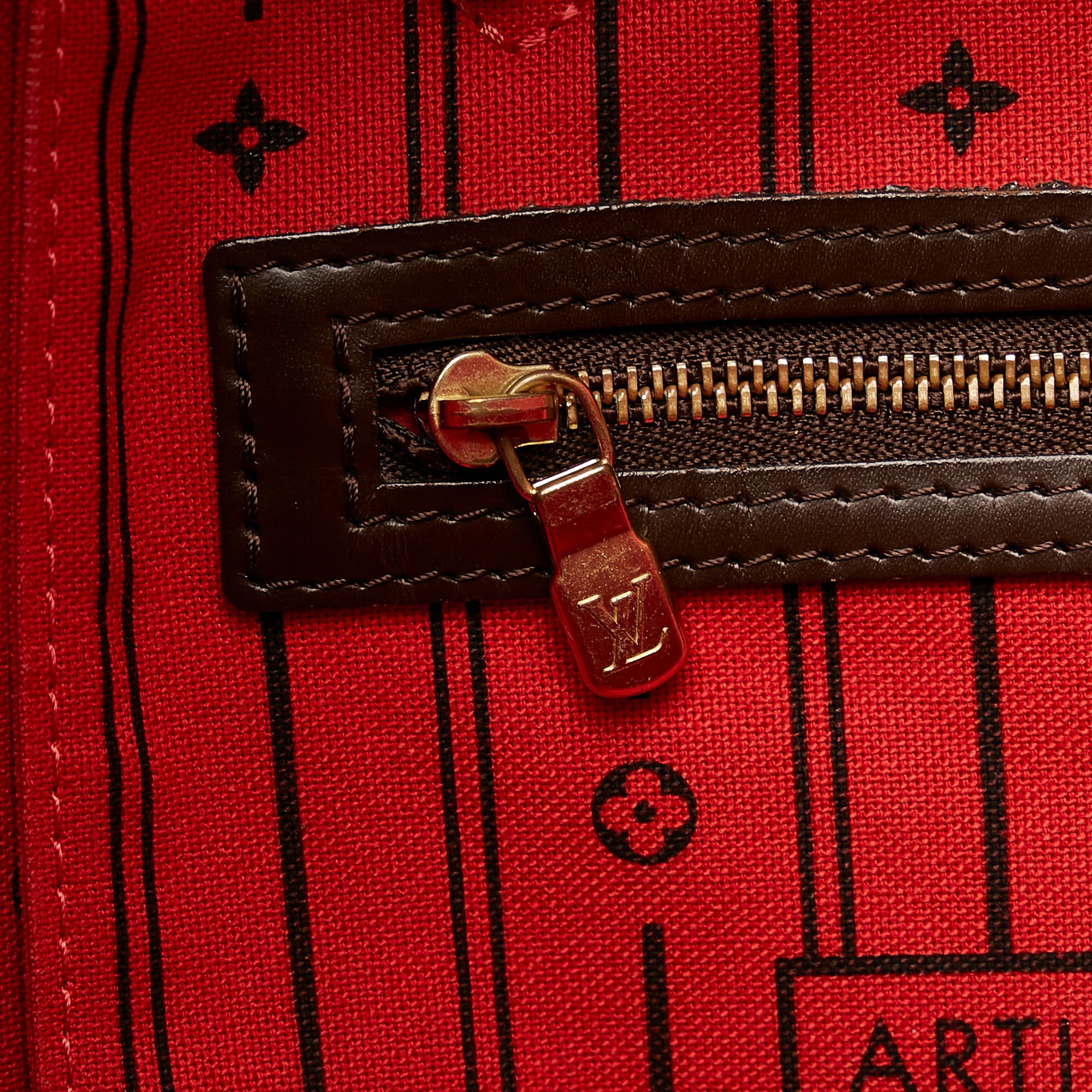 Louis Vuitton Damier Ebene Neverfull MM (SHG-RDWyhO)