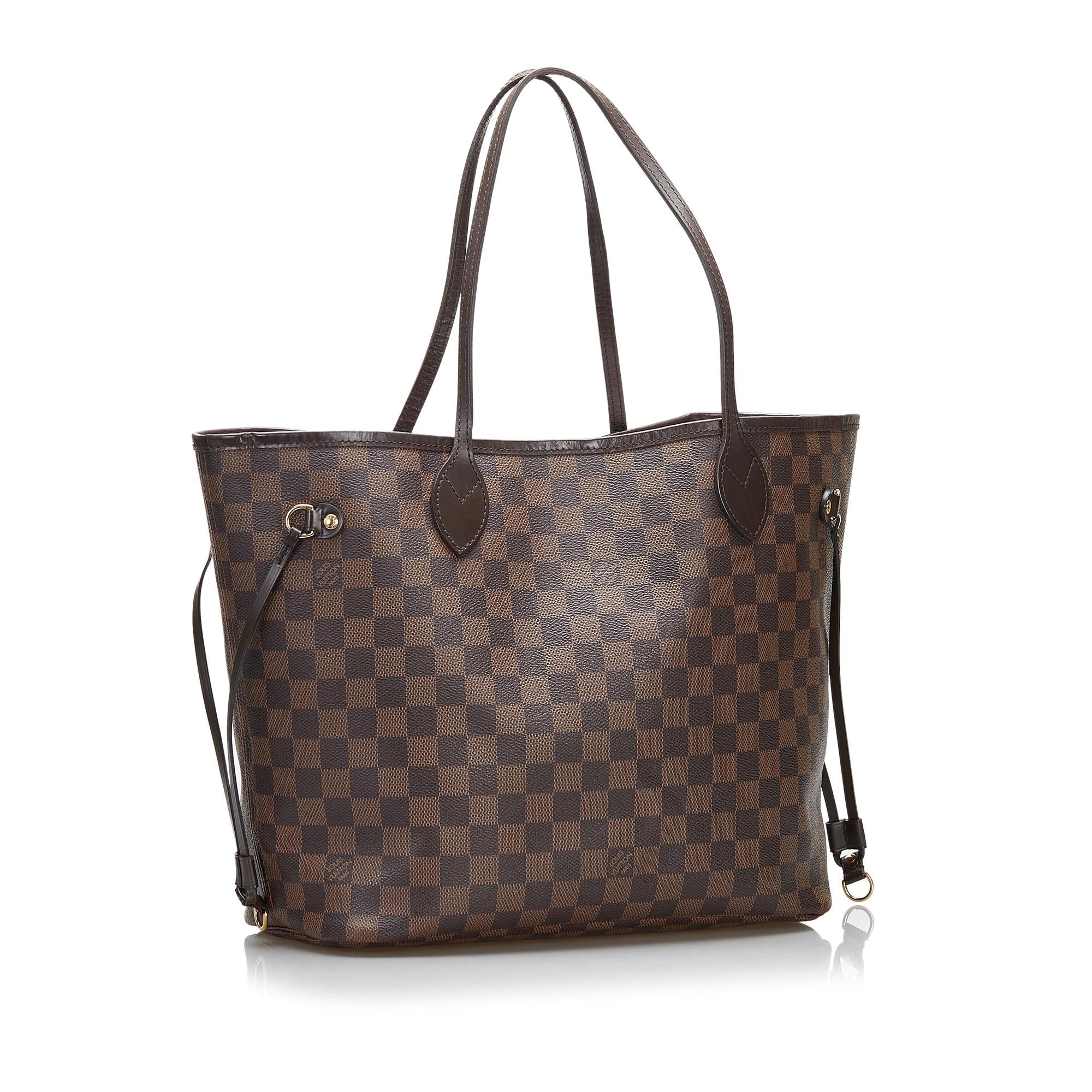 Louis Vuitton Damier Ebene Neverfull MM (SHG-RDWyhO)