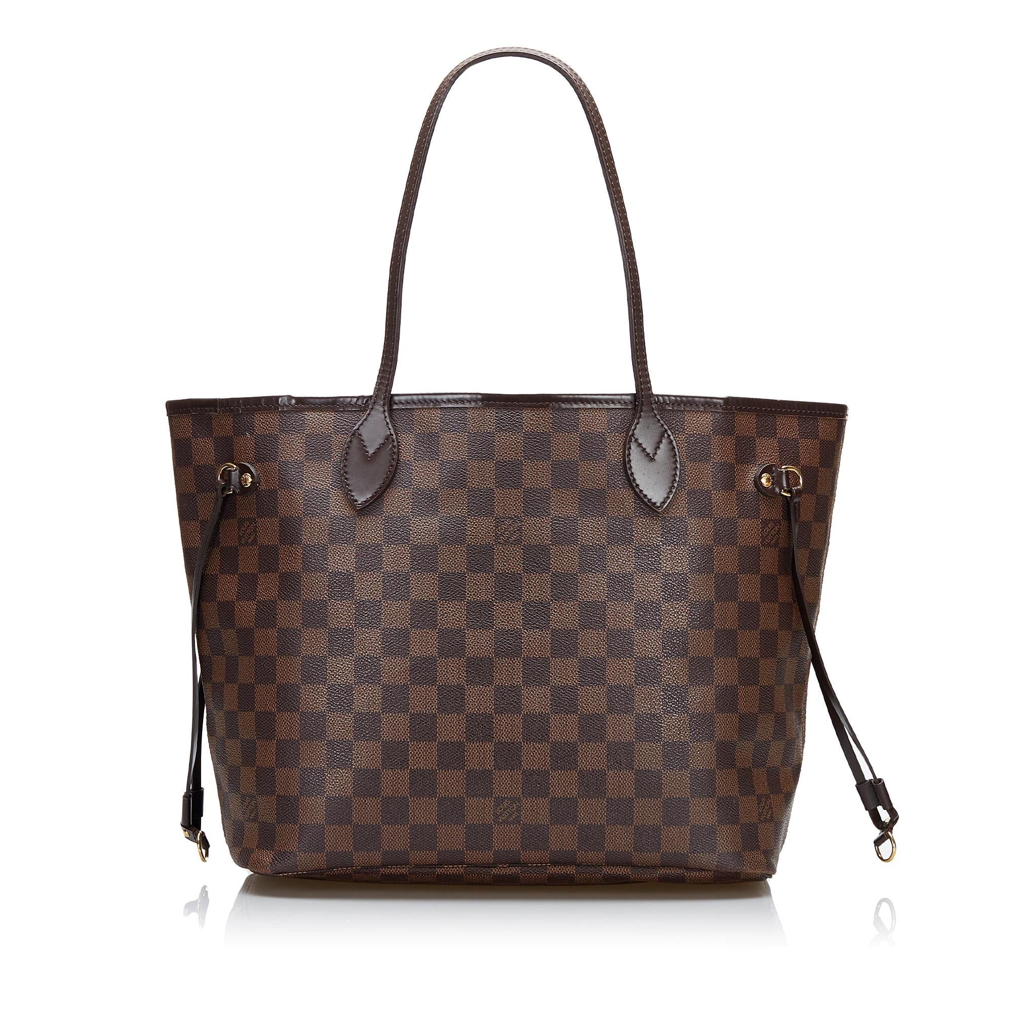 Louis Vuitton Damier Ebene Neverfull MM (SHG-SimpVx)