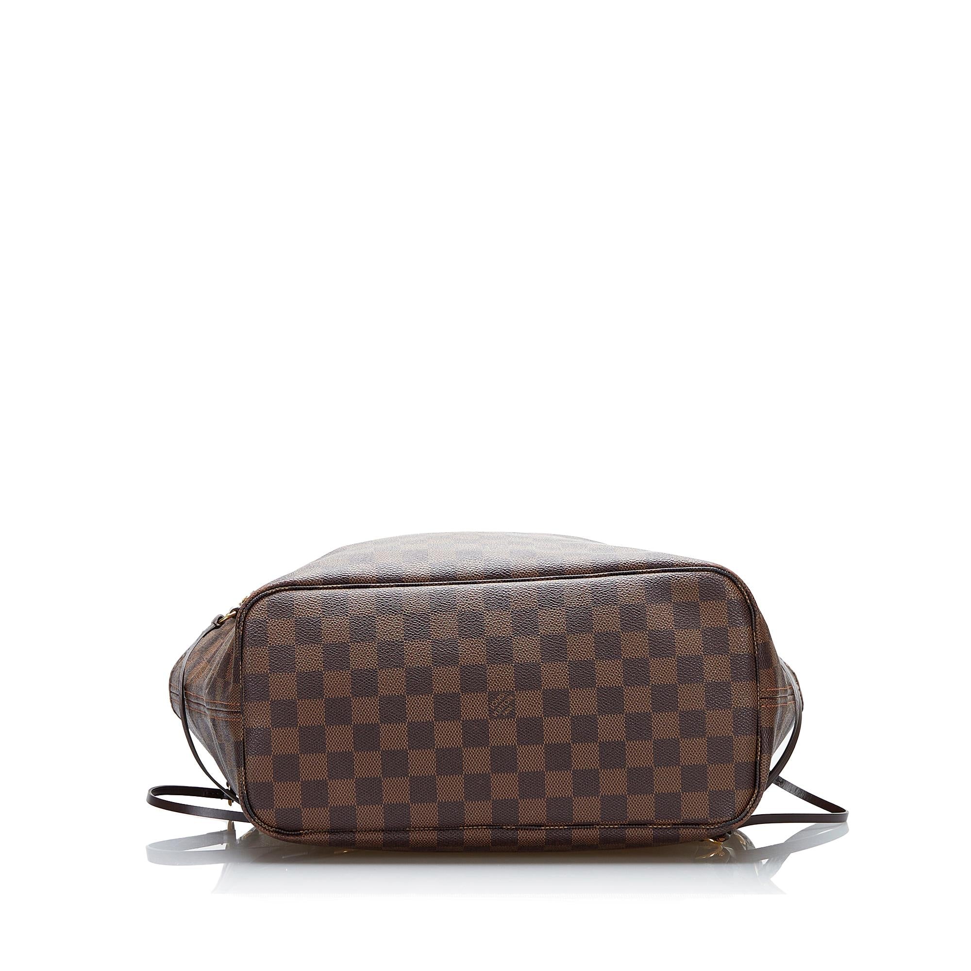 Louis Vuitton Damier Ebene Neverfull MM (SHG-SimpVx)