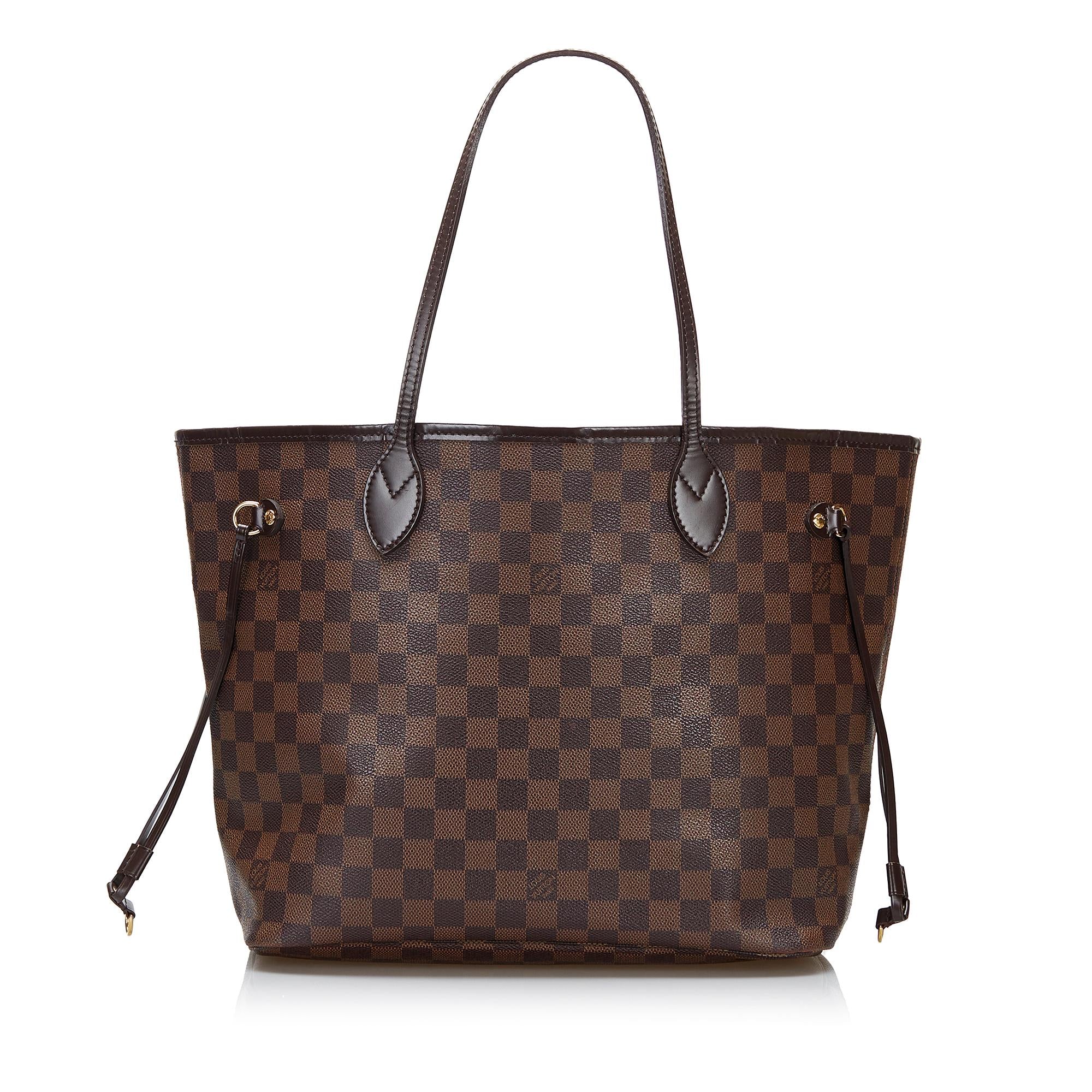 Louis Vuitton Damier Ebene Neverfull MM (SHG-SimpVx)