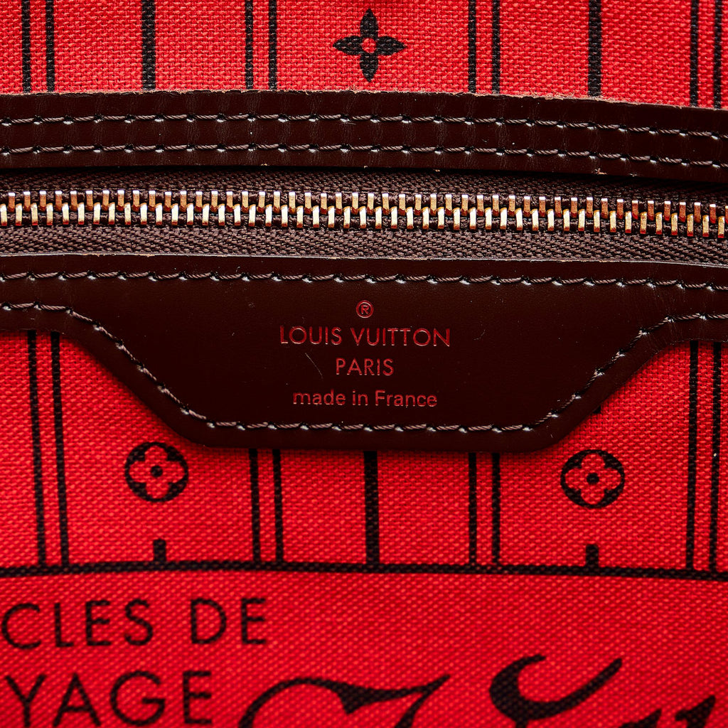 Louis Vuitton Damier Ebene Neverfull MM (SHG-SimpVx)