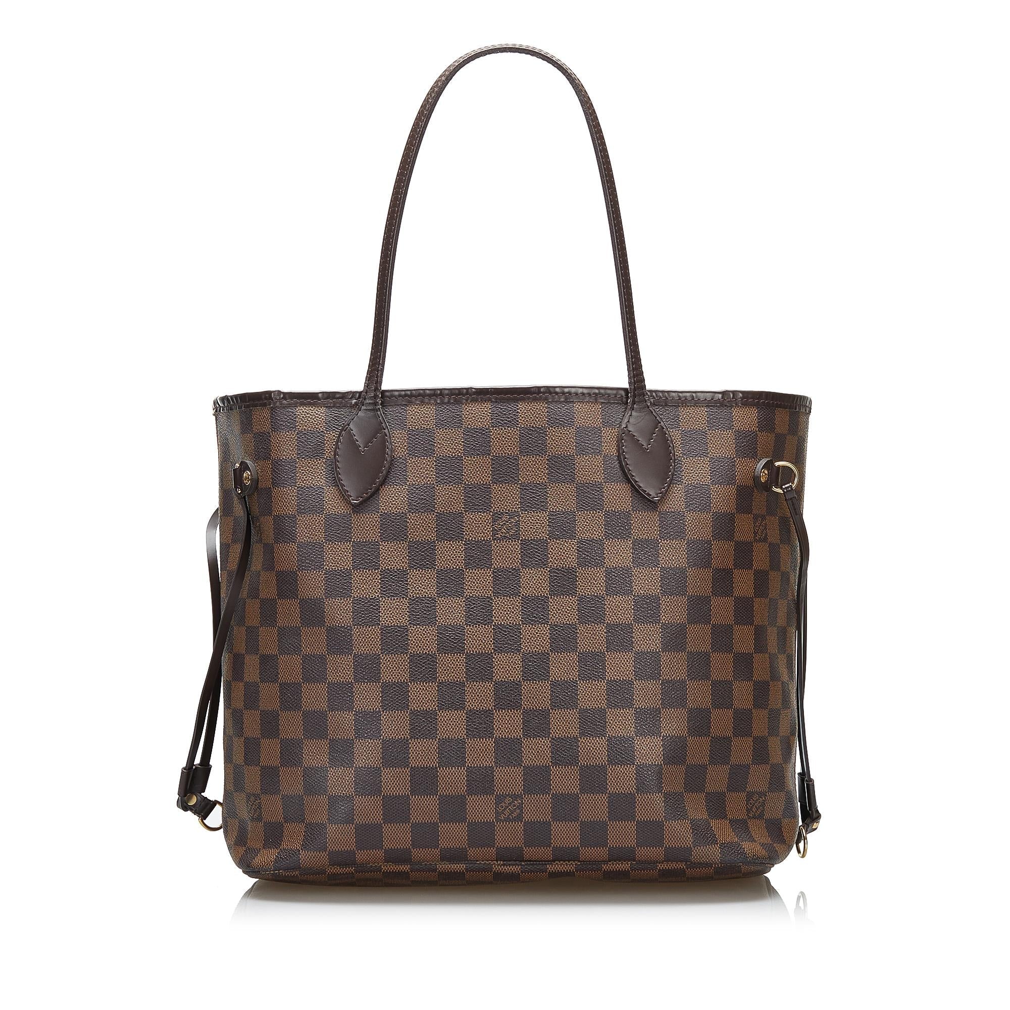 Louis Vuitton Damier Ebene Neverfull MM (SHG-GNyOdi)