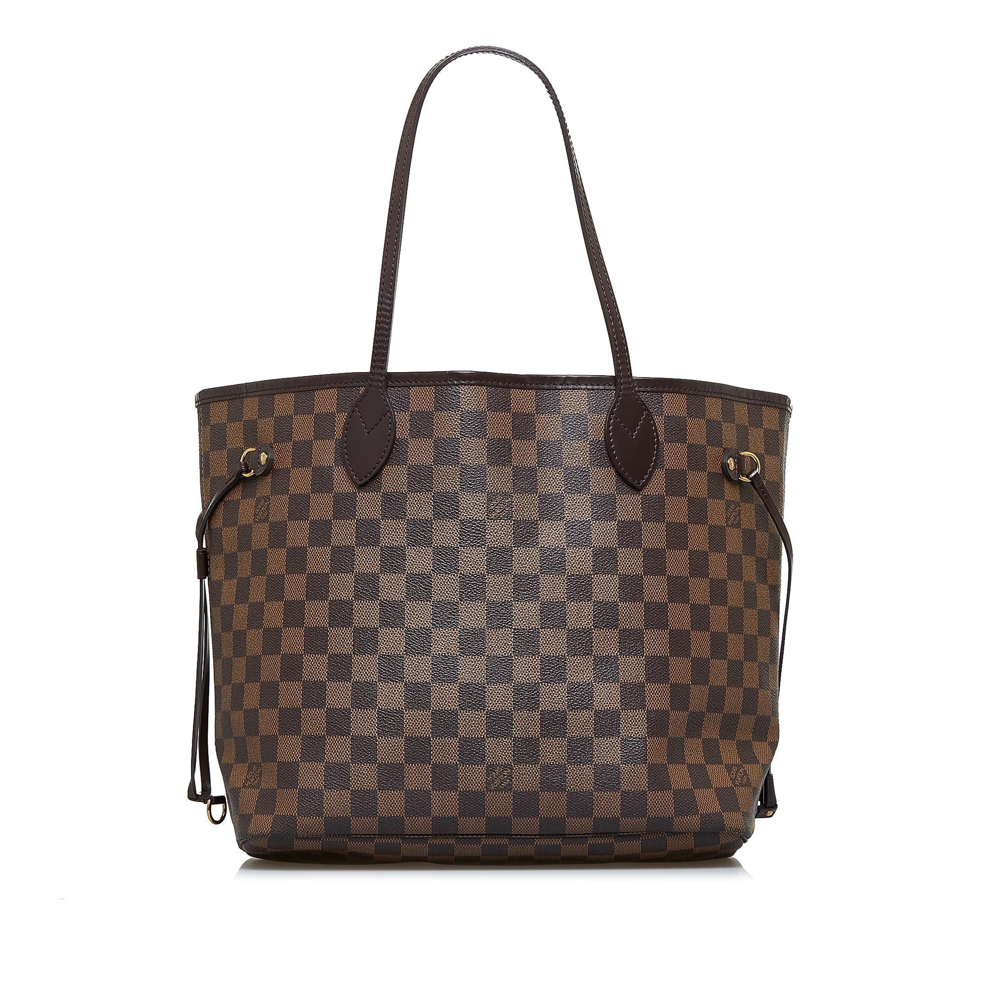 Louis Vuitton Damier Ebene Neverfull MM
