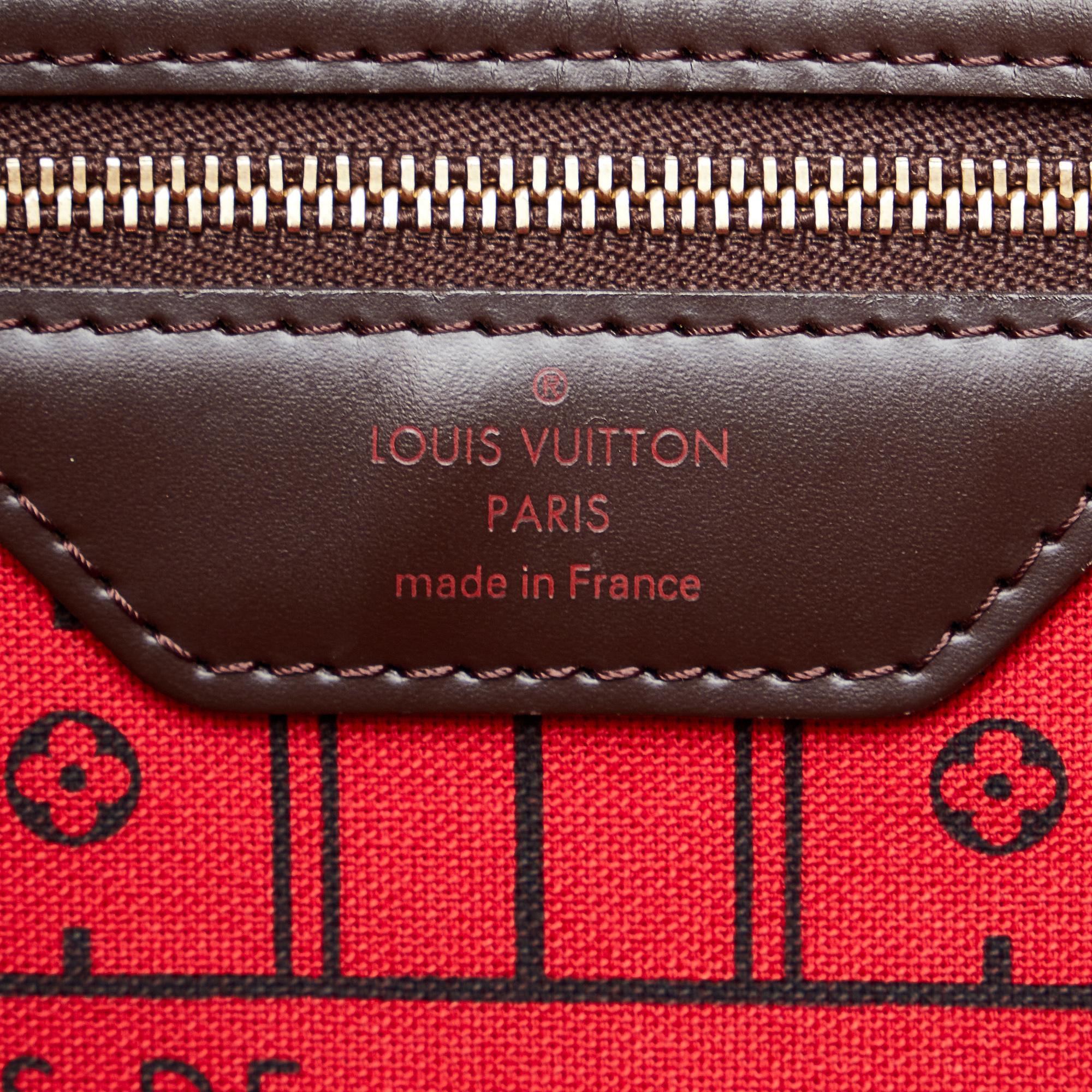 Louis Vuitton Damier Ebene Neverfull MM