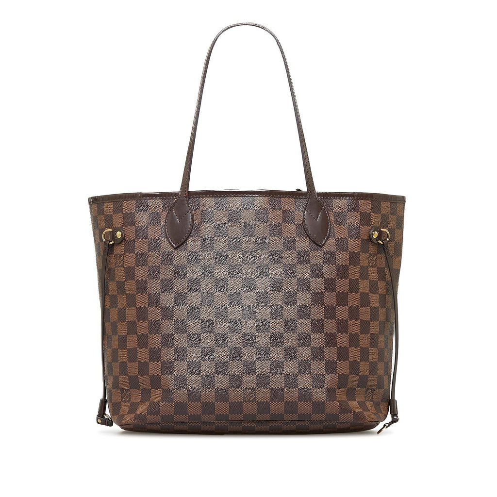 Louis Vuitton Damier Ebene Neverfull MM (SHG-YNZgLC)