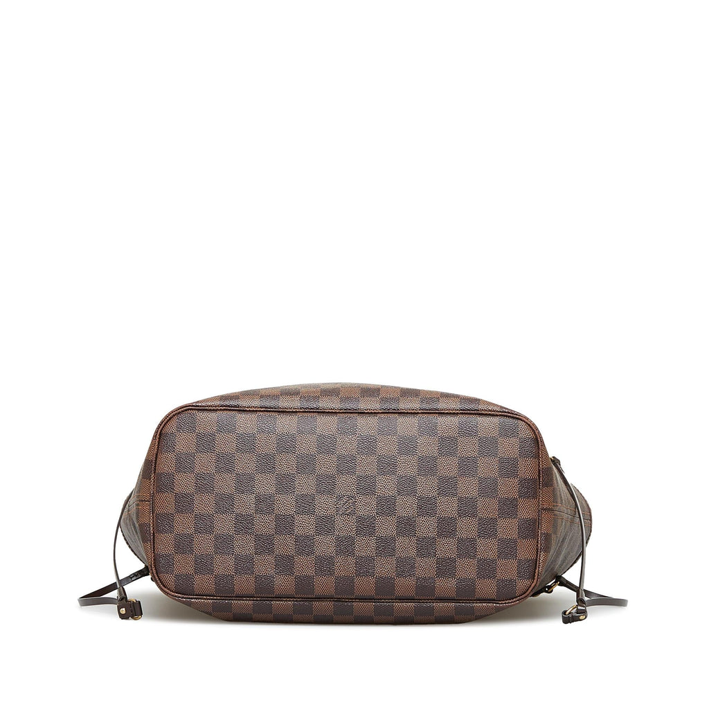 Louis Vuitton Damier Ebene Neverfull MM (SHG-YNZgLC)