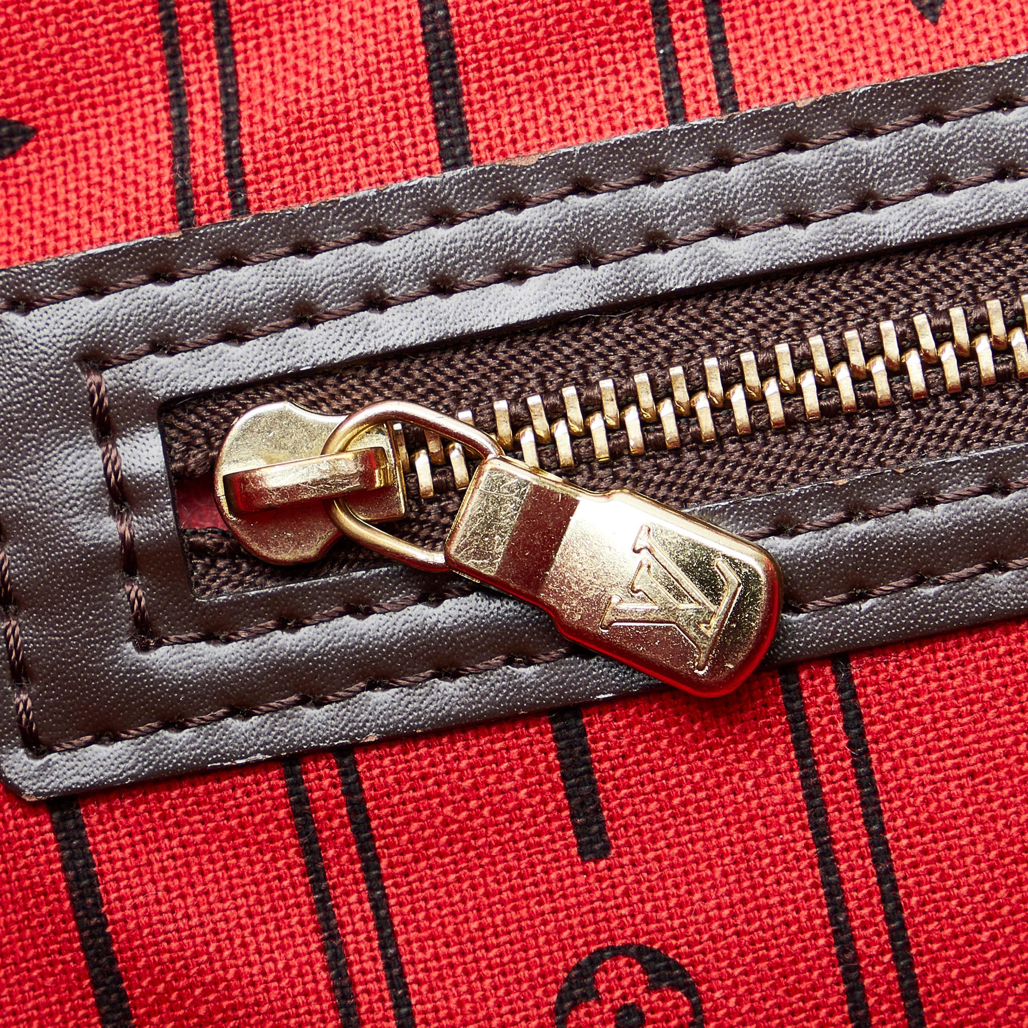 Louis Vuitton Damier Ebene Neverfull MM (SHG-YNZgLC)