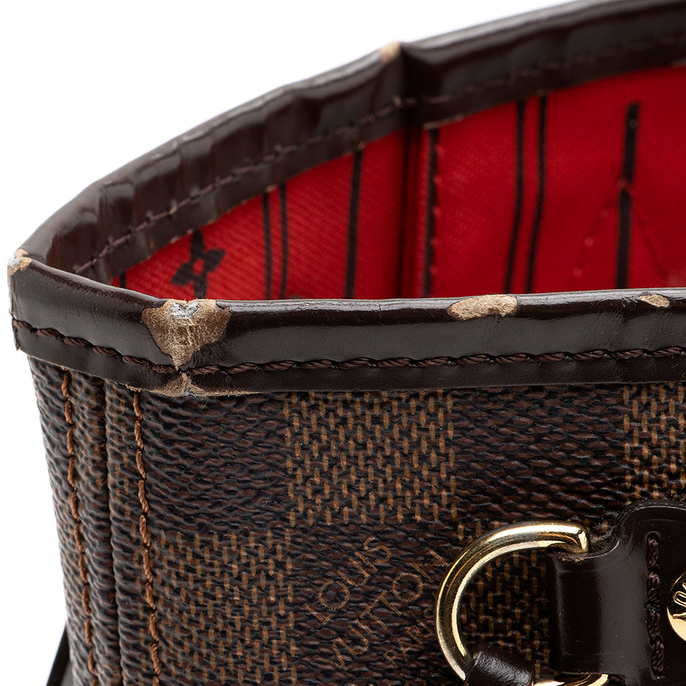 Louis Vuitton Damier Ebene Neverfull PM Tote - FINAL SALE (SHF-19636)