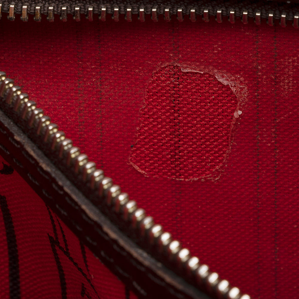 Louis Vuitton Damier Ebene Neverfull PM Tote - FINAL SALE (SHF-19636)