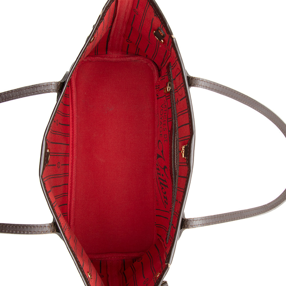 Louis Vuitton Damier Ebene Neverfull PM Tote - FINAL SALE (SHF-19636)