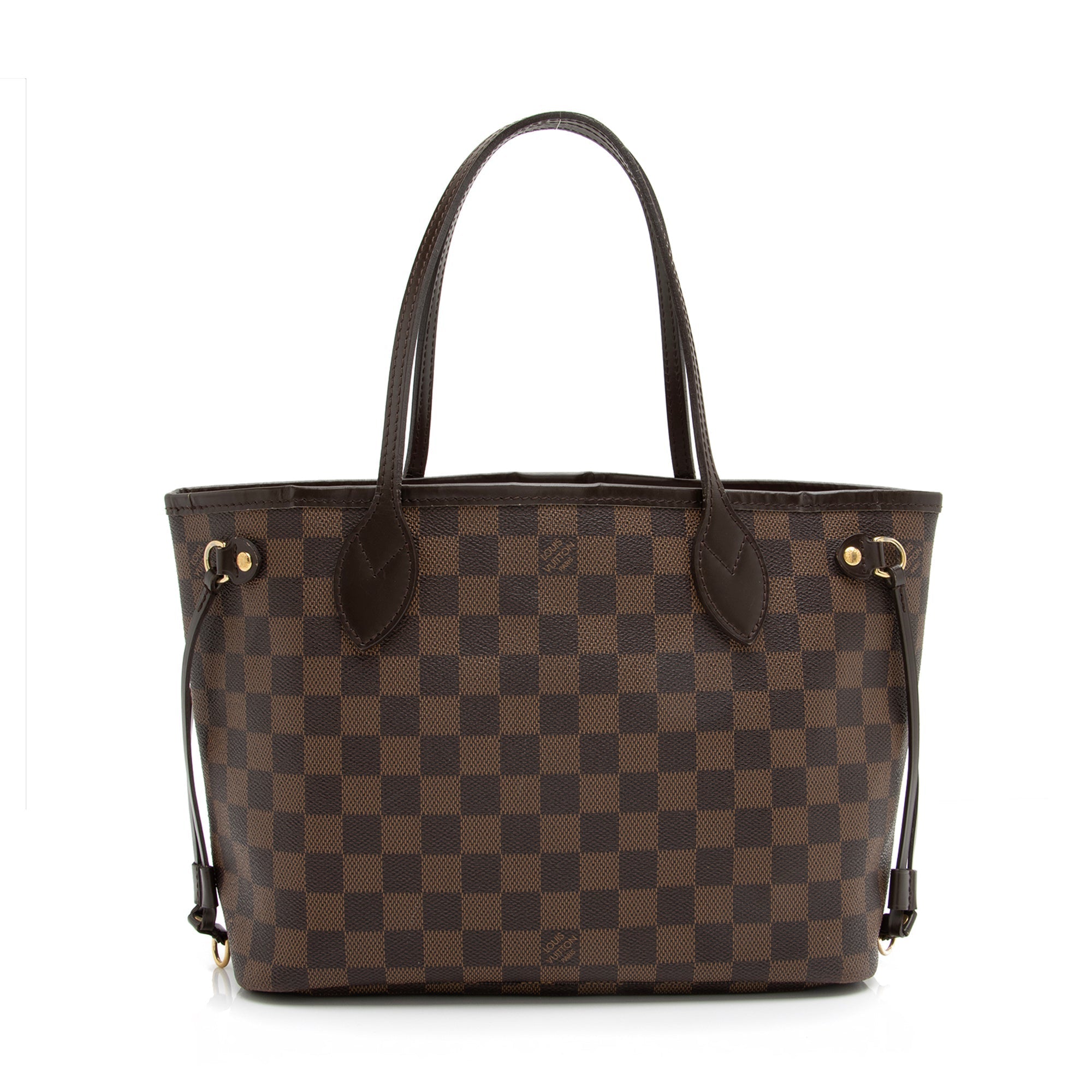 Louis Vuitton Damier Ebene Neverfull PM Tote (SHF-23431)