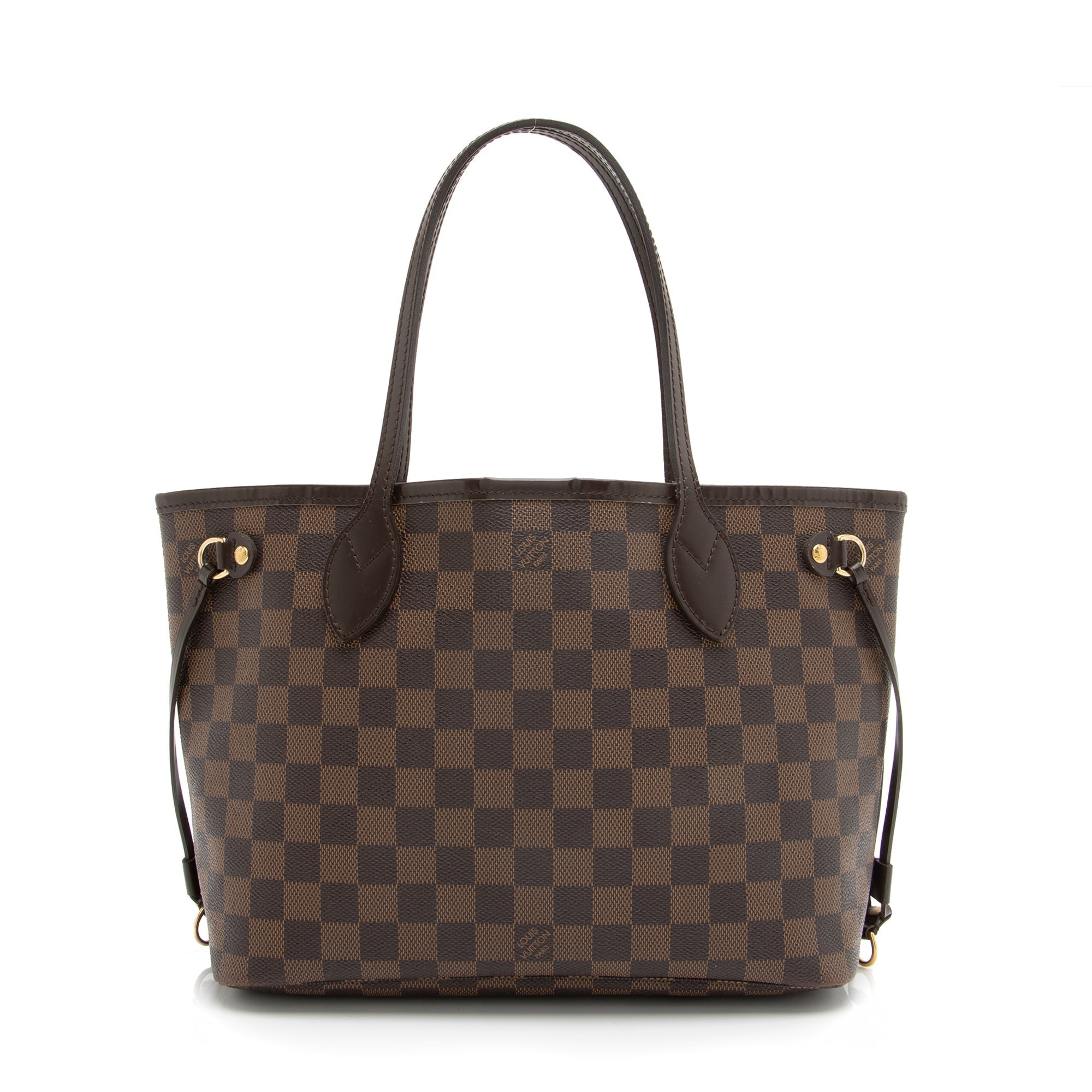 Louis Vuitton Damier Ebene Neverfull PM Tote (SHF-23431)