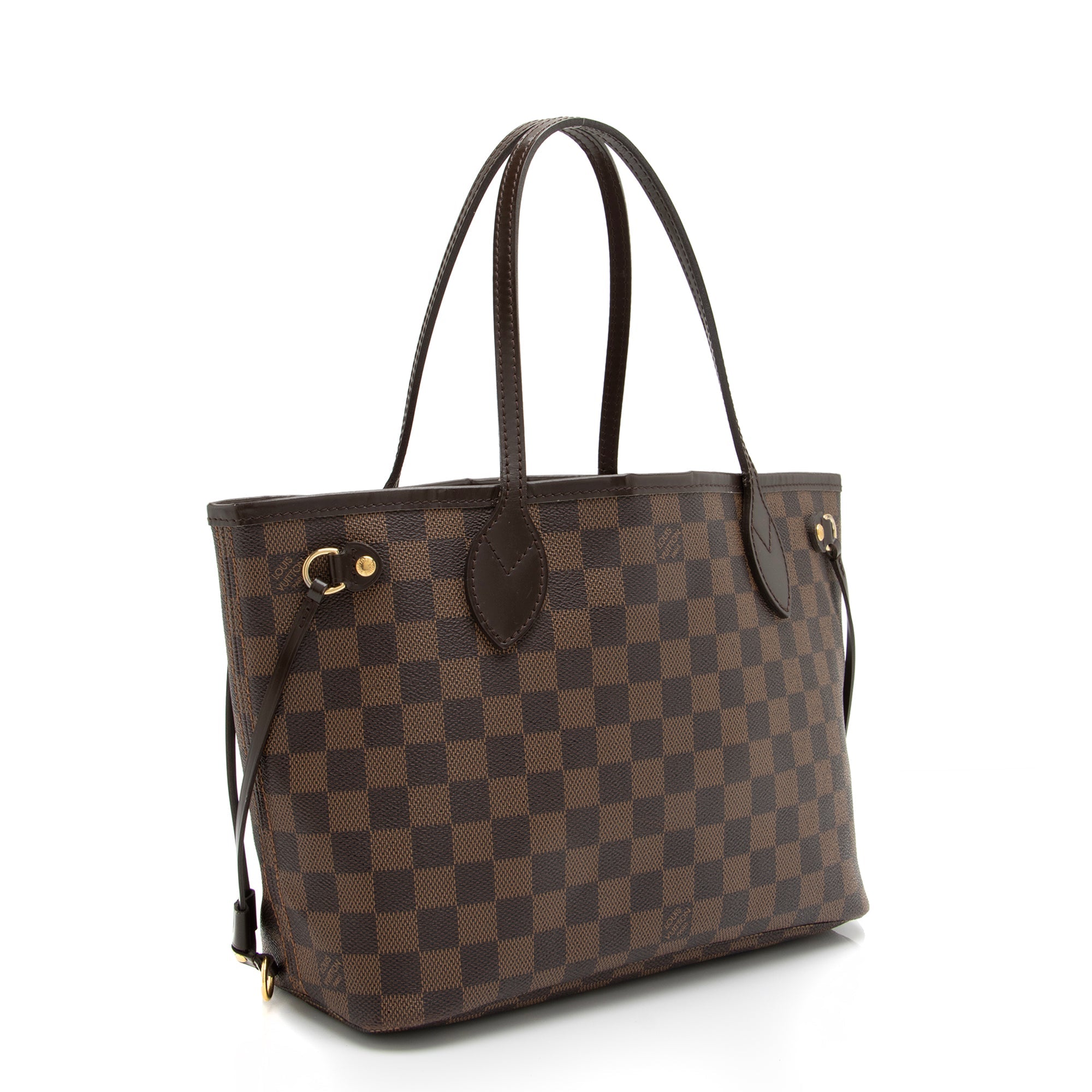 Louis Vuitton Damier Ebene Neverfull PM Tote (SHF-23431)