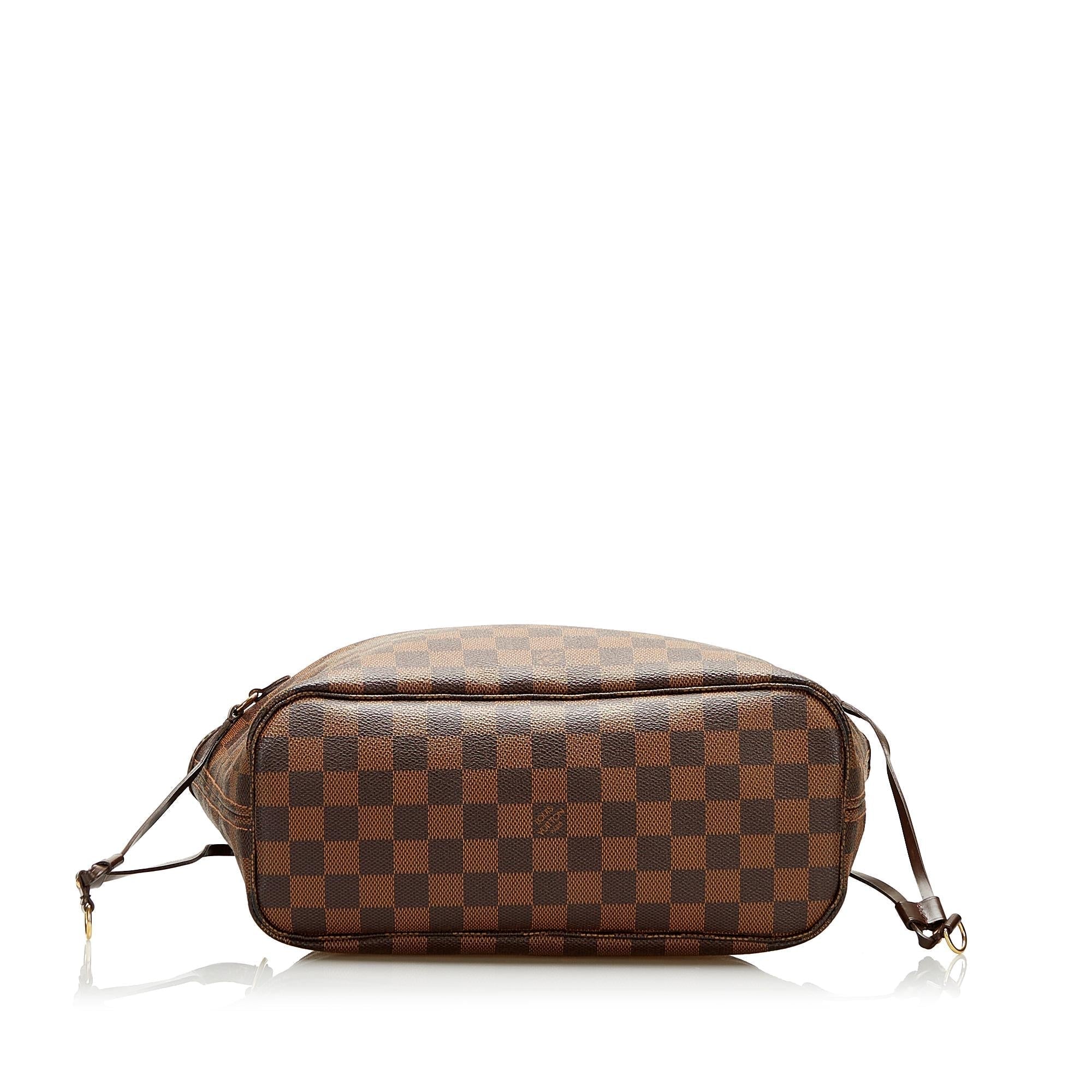Louis Vuitton Damier Ebene Neverfull PM (SHG-35424)