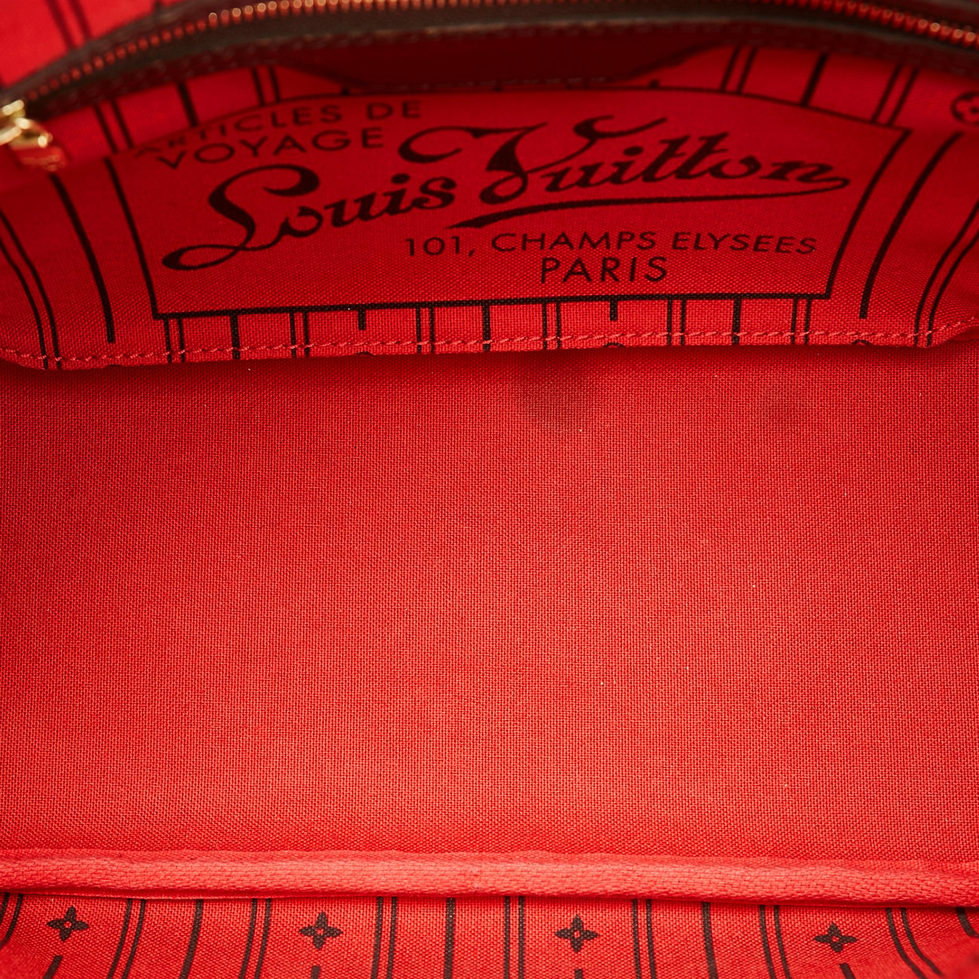 Louis Vuitton Damier Ebene Neverfull PM (SHG-35424)