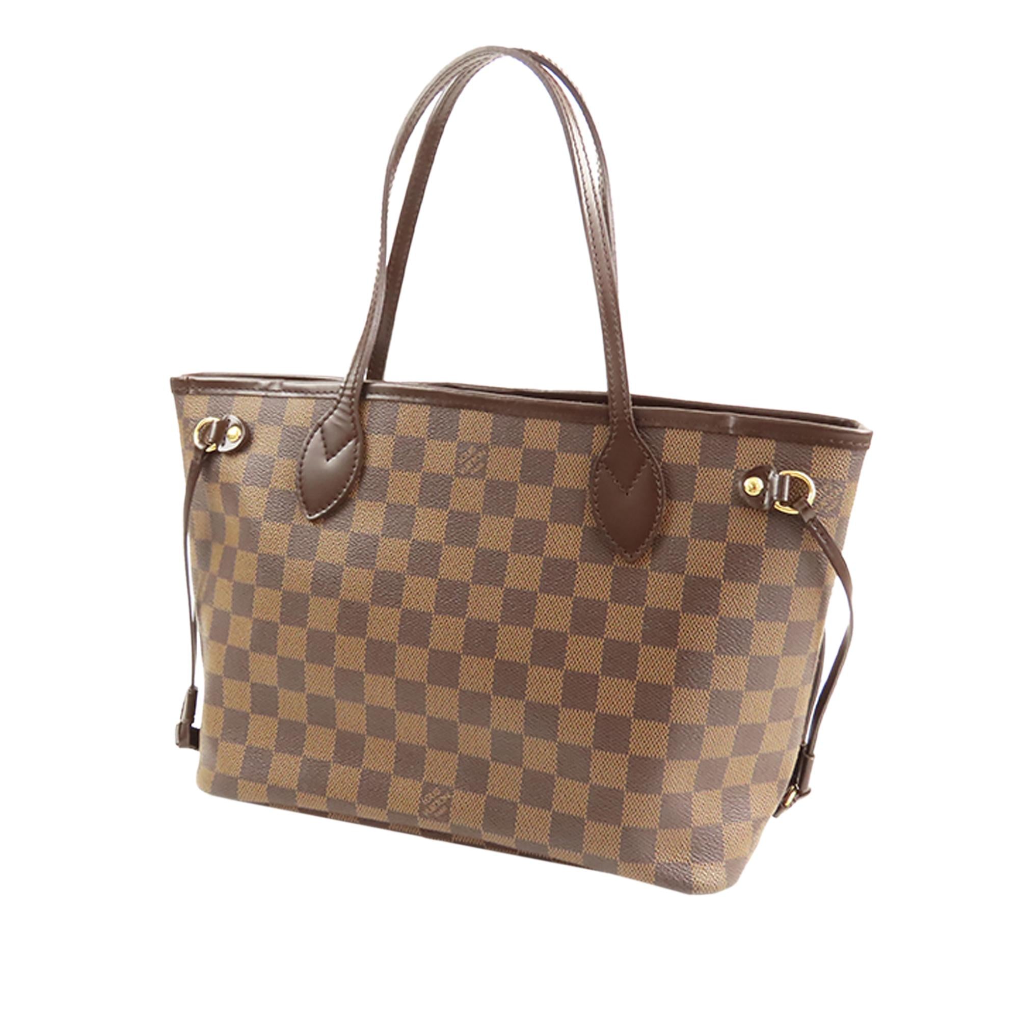 Louis Vuitton Damier Ebene Neverfull PM (SHG-35426)