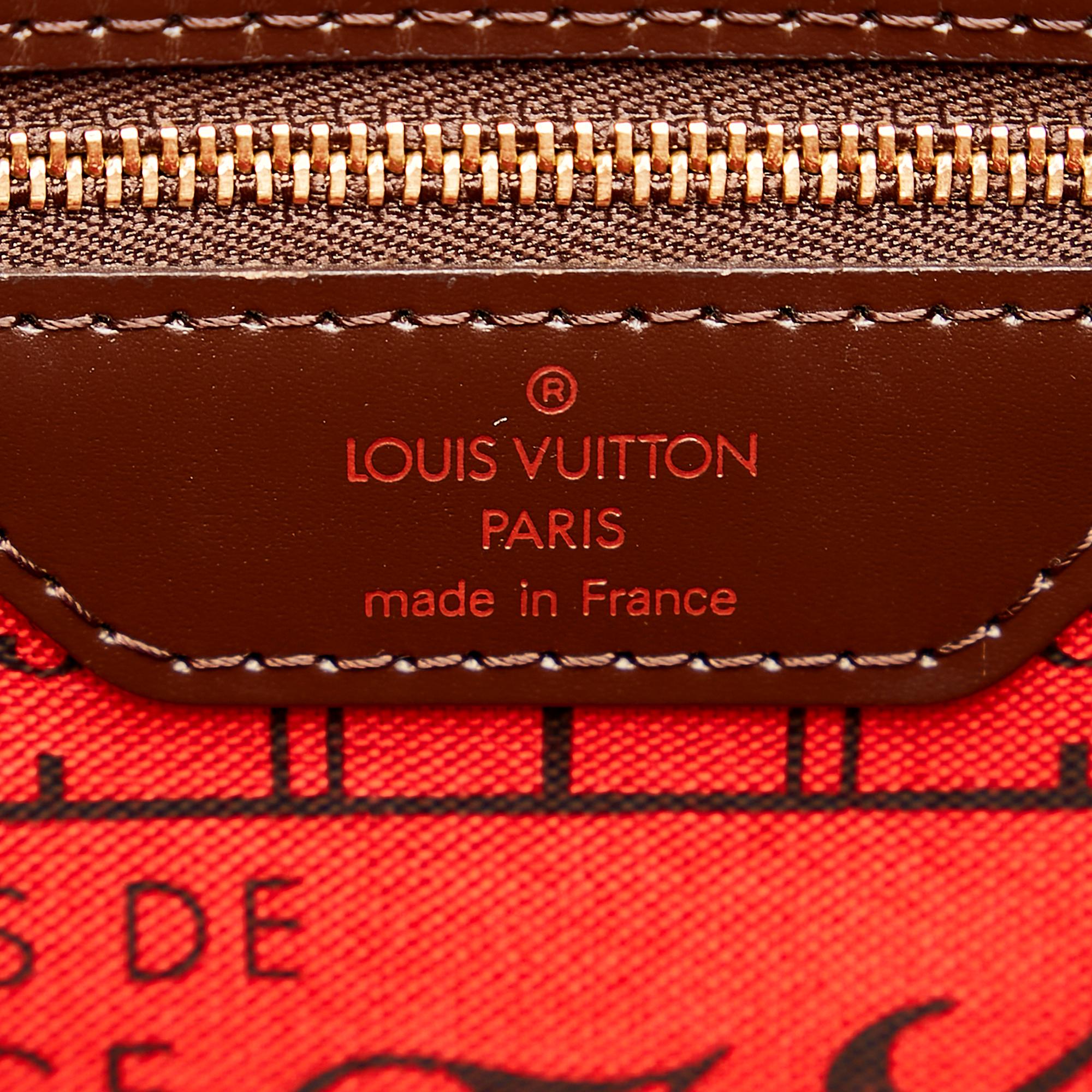 Louis Vuitton Damier Ebene Neverfull PM (SHG-36383)