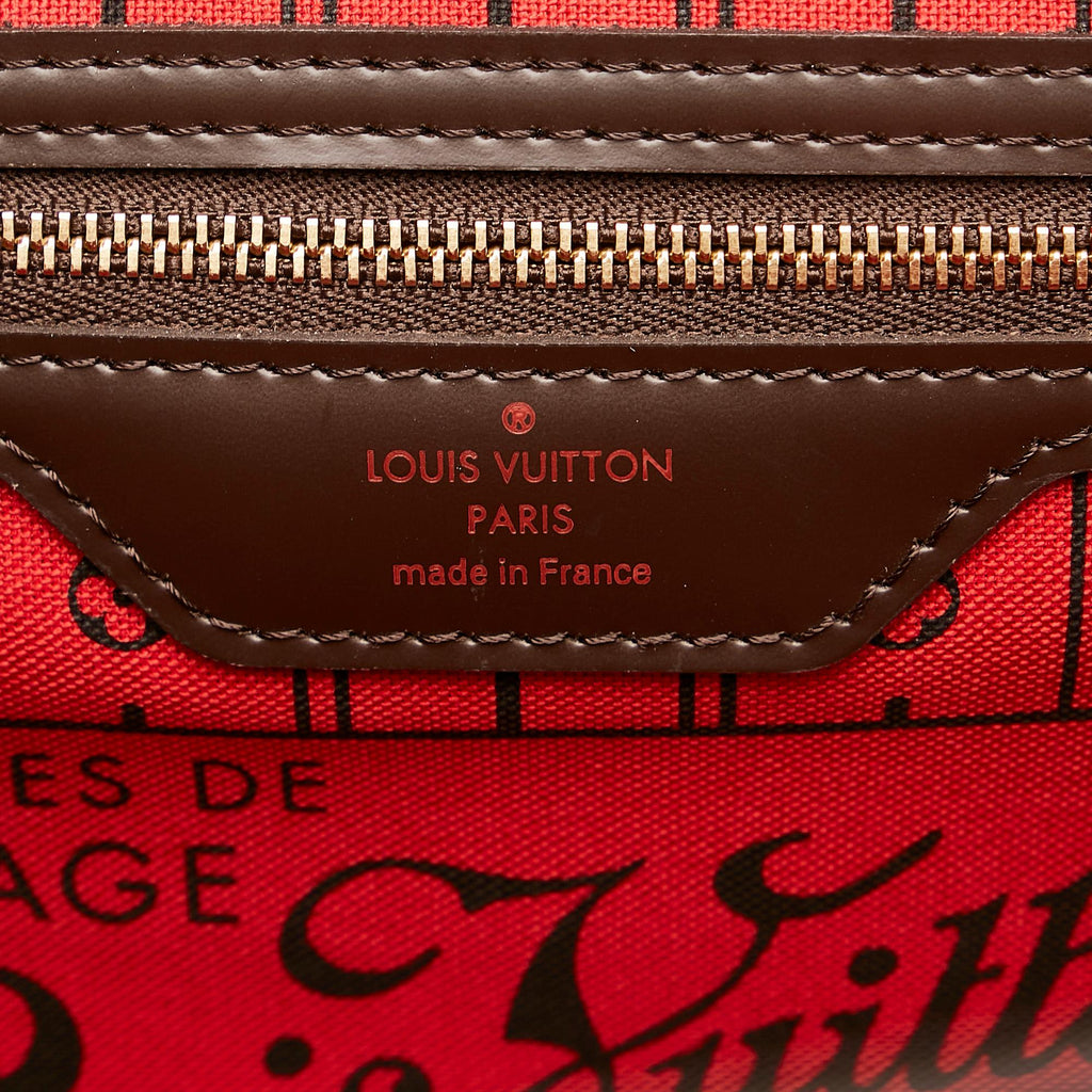 Louis Vuitton Damier Ebene Neverfull PM (SHG-36721)
