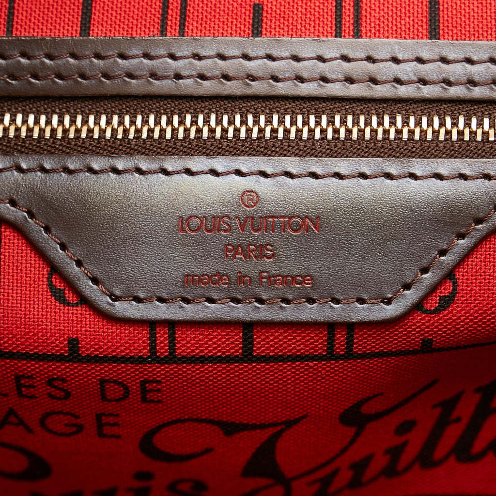 Louis Vuitton Damier Ebene Neverfull PM (SHG-36729)