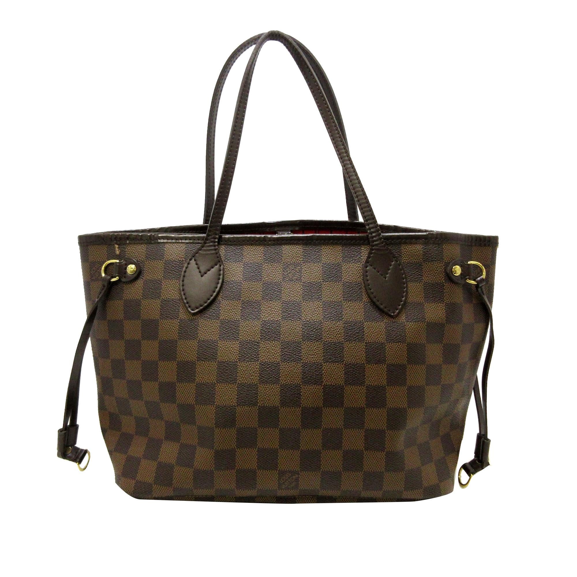 Louis Vuitton Damier Ebene Neverfull PM (SHG-37025)