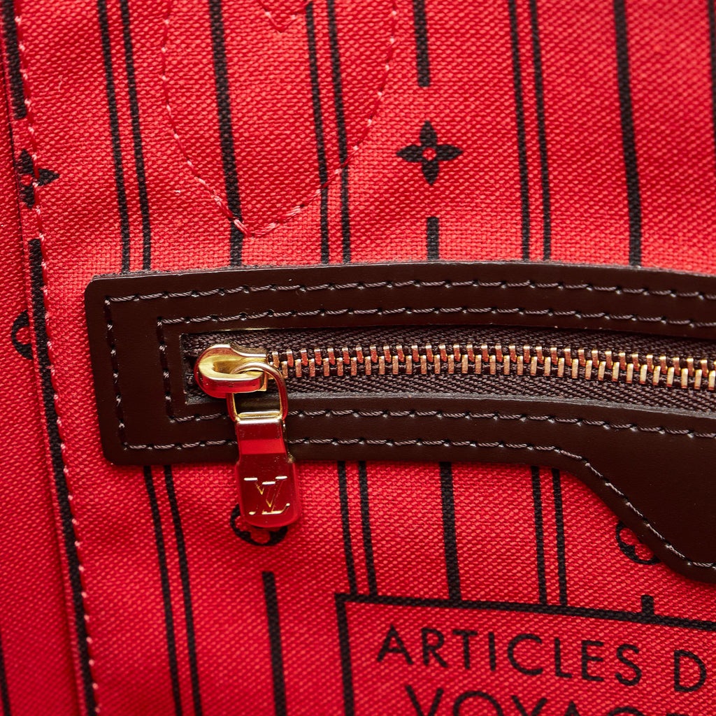 Louis Vuitton Damier Ebene Neverfull PM (SHG-piwJbU)