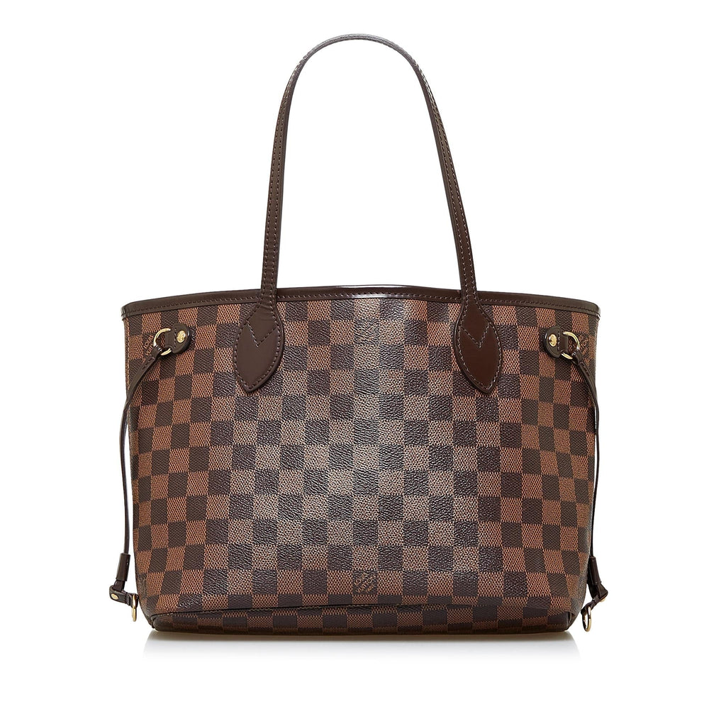 Louis Vuitton Damier Ebene Neverfull PM (SHG-piwJbU)