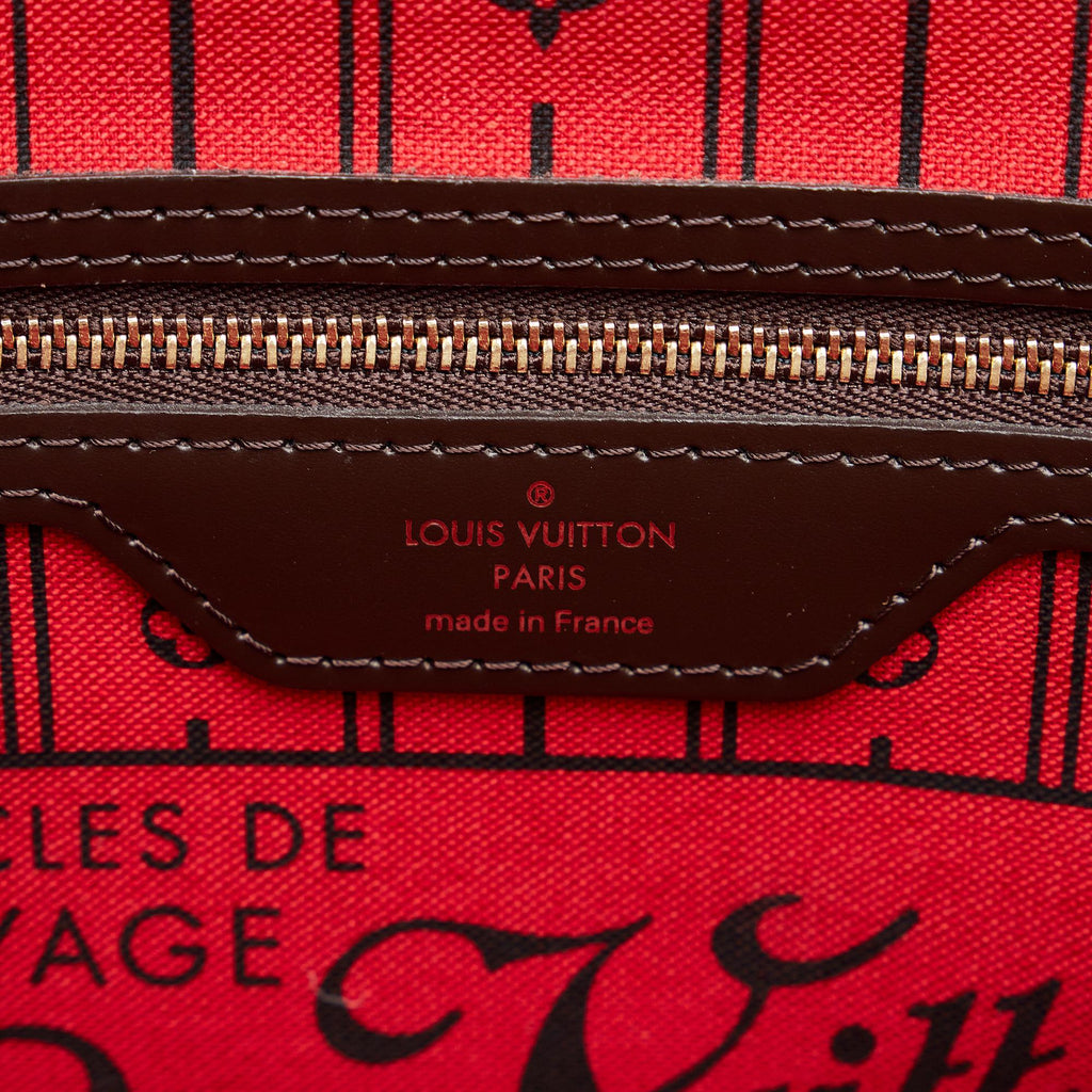 Louis Vuitton Damier Ebene Neverfull PM (SHG-piwJbU)