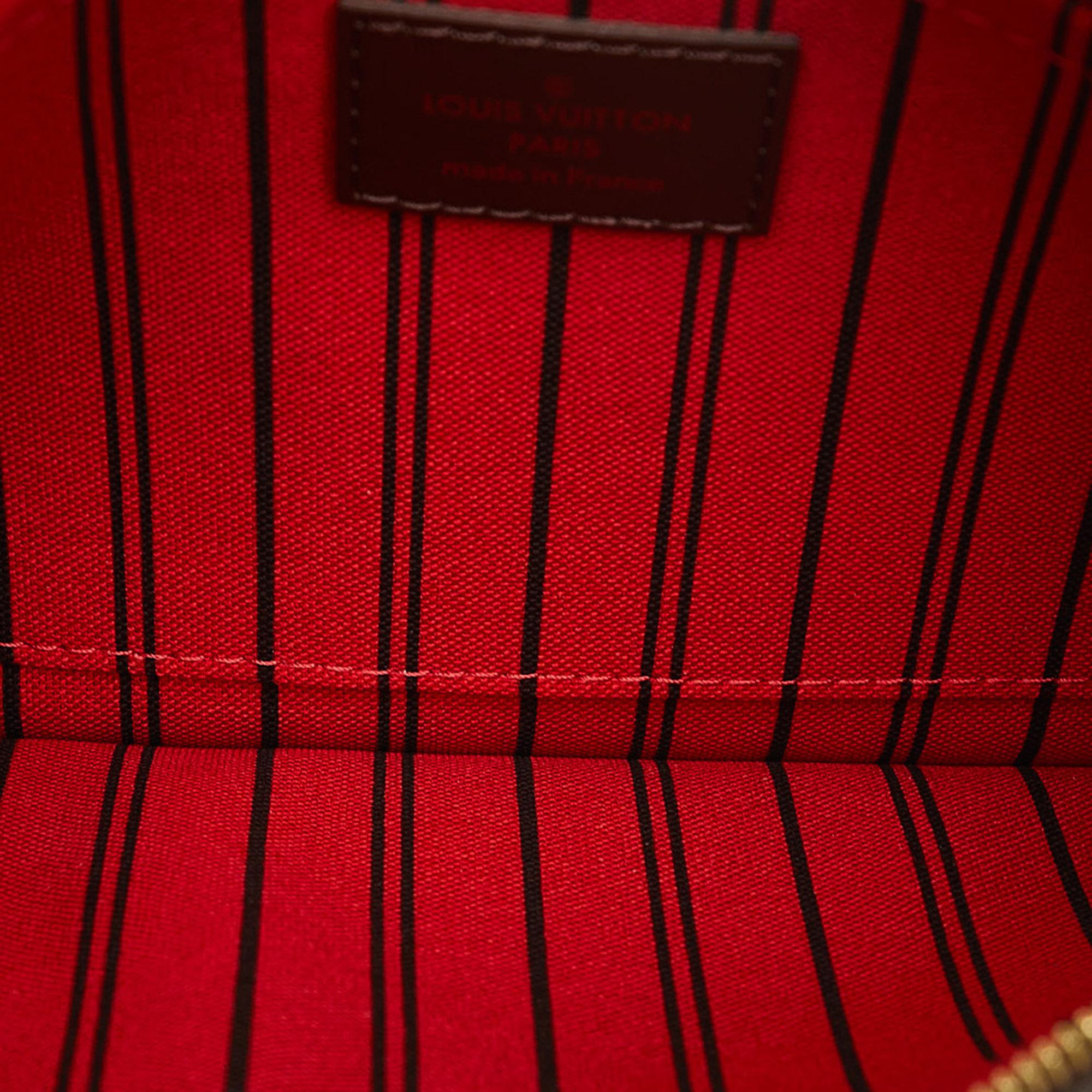 Louis Vuitton Damier Ebene Neverfull Pochette (SHG-1SOOP1)