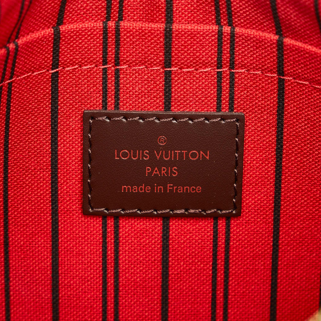 Louis Vuitton Damier Ebene Neverfull Pochette (SHG-1SOOP1)