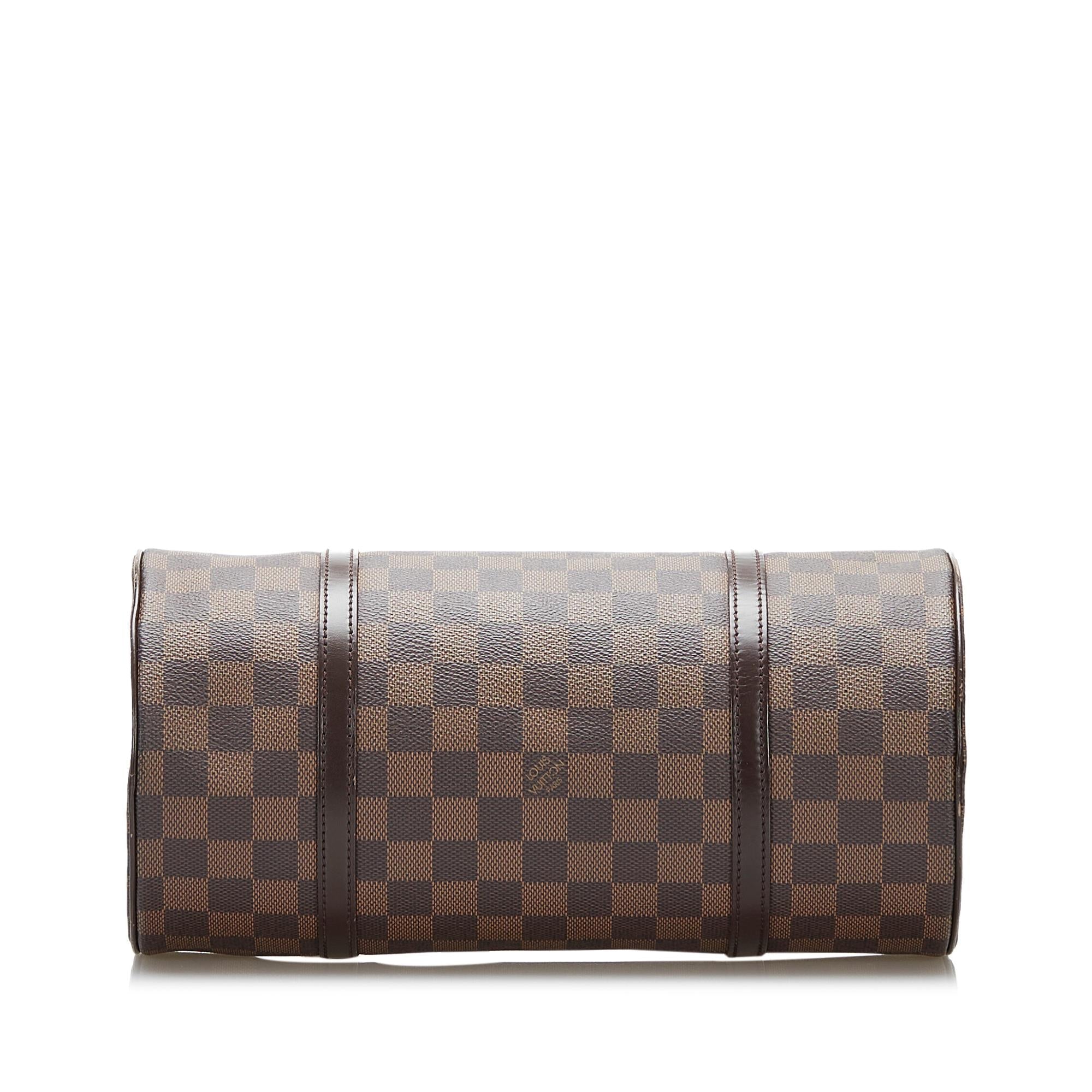 Louis Vuitton Damier Ebene Papillon 30 (SHG-37806)