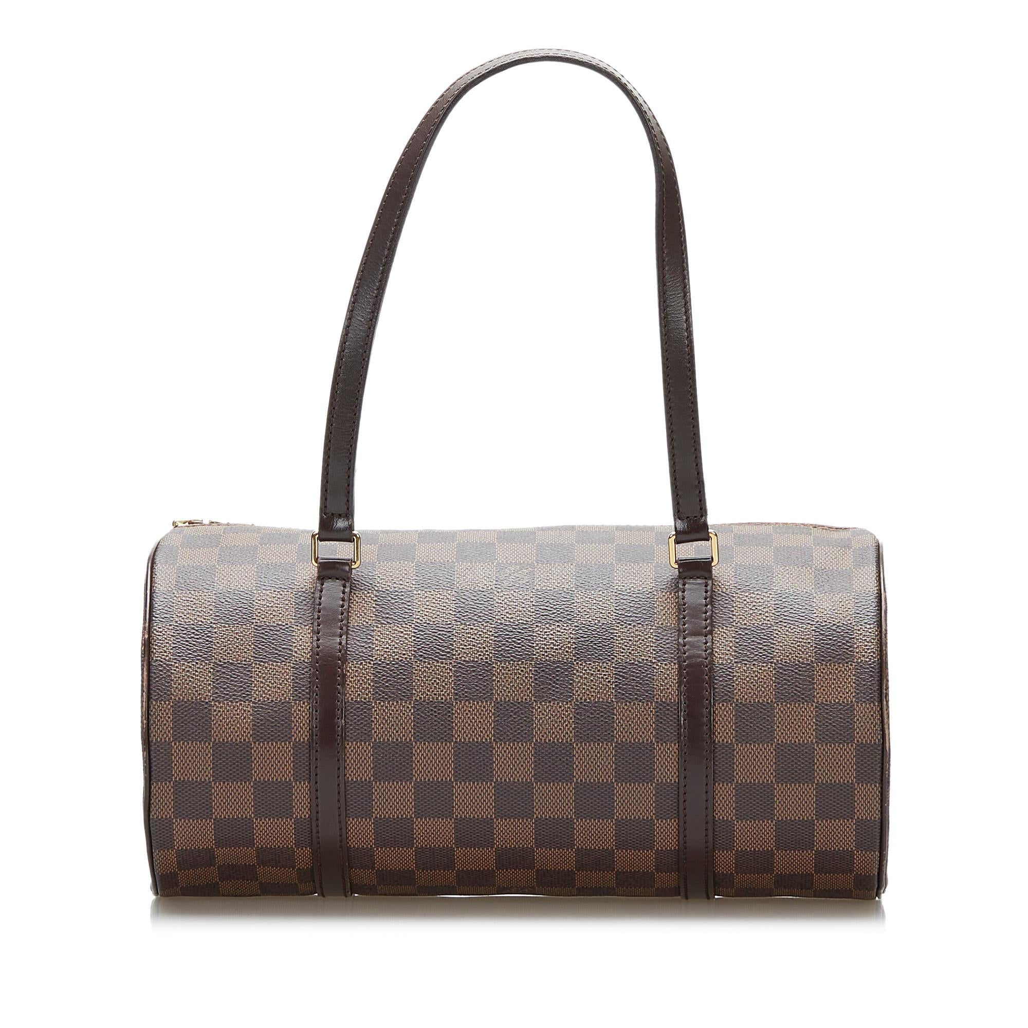 Louis Vuitton Damier Ebene Papillon 30 (SHG-37806)