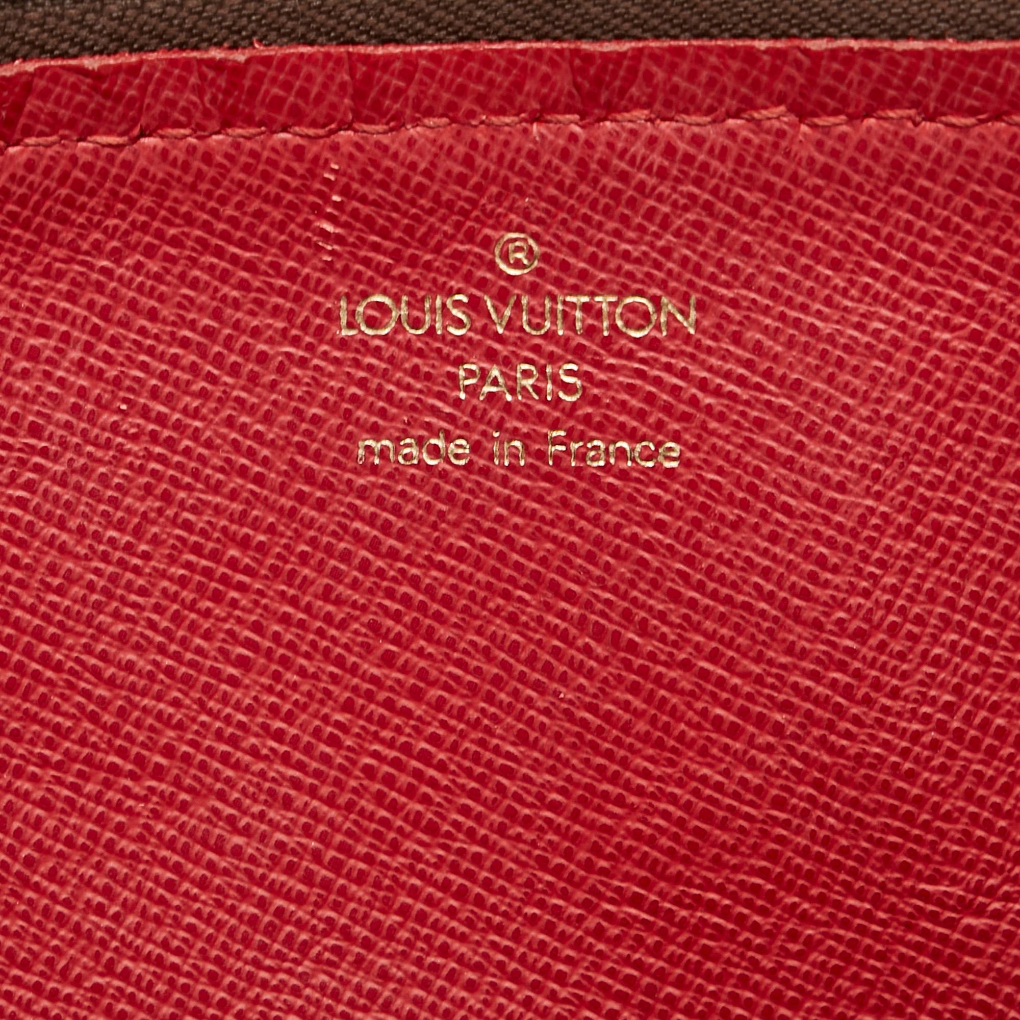 Louis Vuitton Damier Ebene Papillon 30 (SHG-37806)