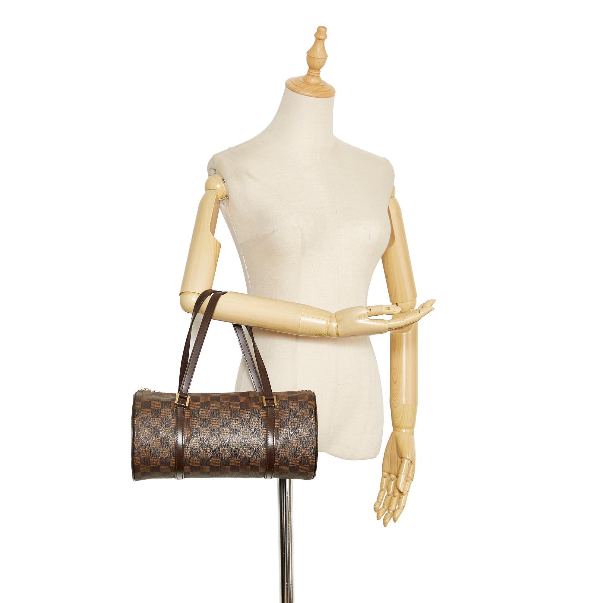 Louis Vuitton Damier Ebene Papillon 30 (SHG-UCJiim)