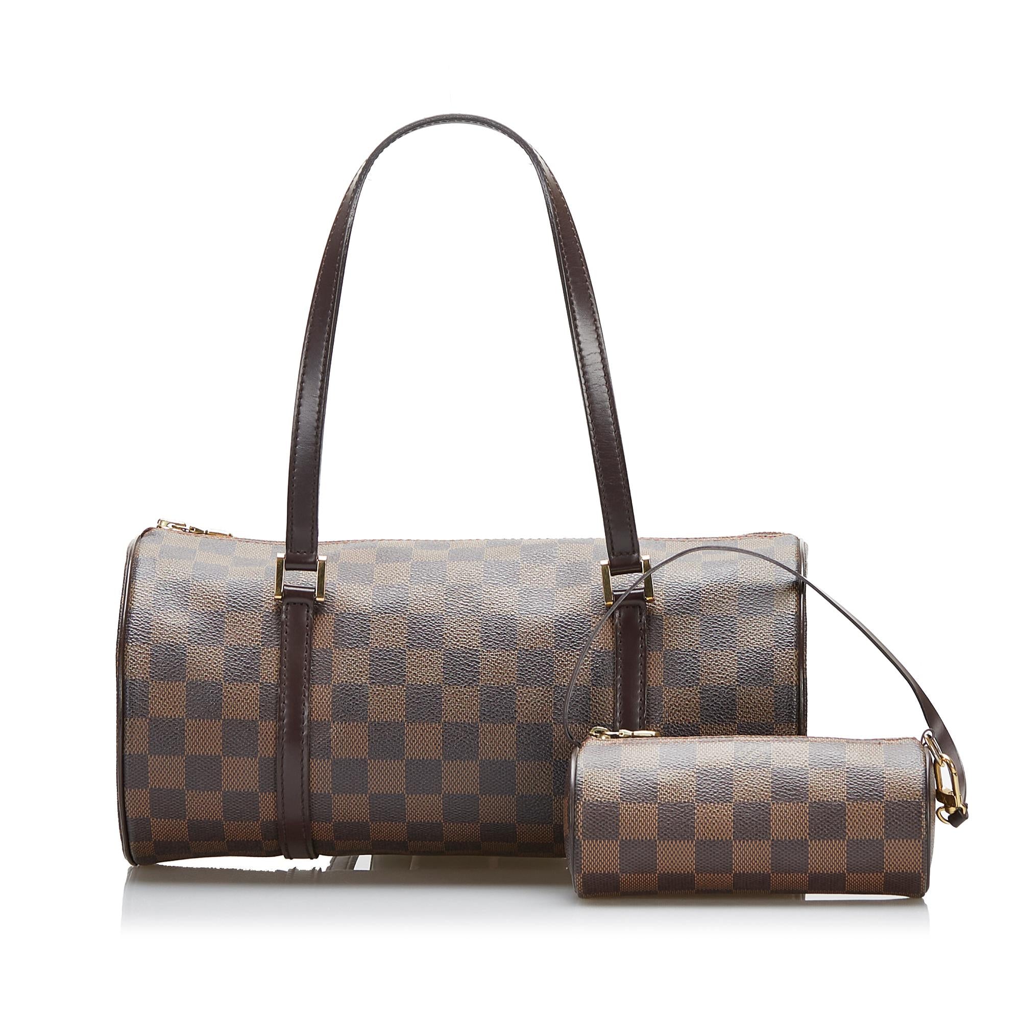 Louis Vuitton Damier Ebene Papillon 30 (SHG-UCJiim)